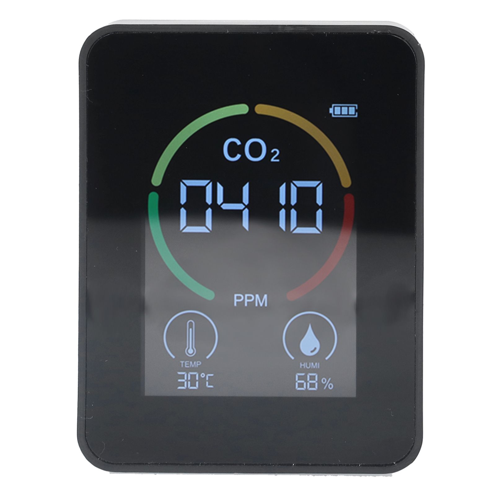 Smart Carbon Dioxide Detector USB Charging Infrared Temperature Humidity Air view 5
