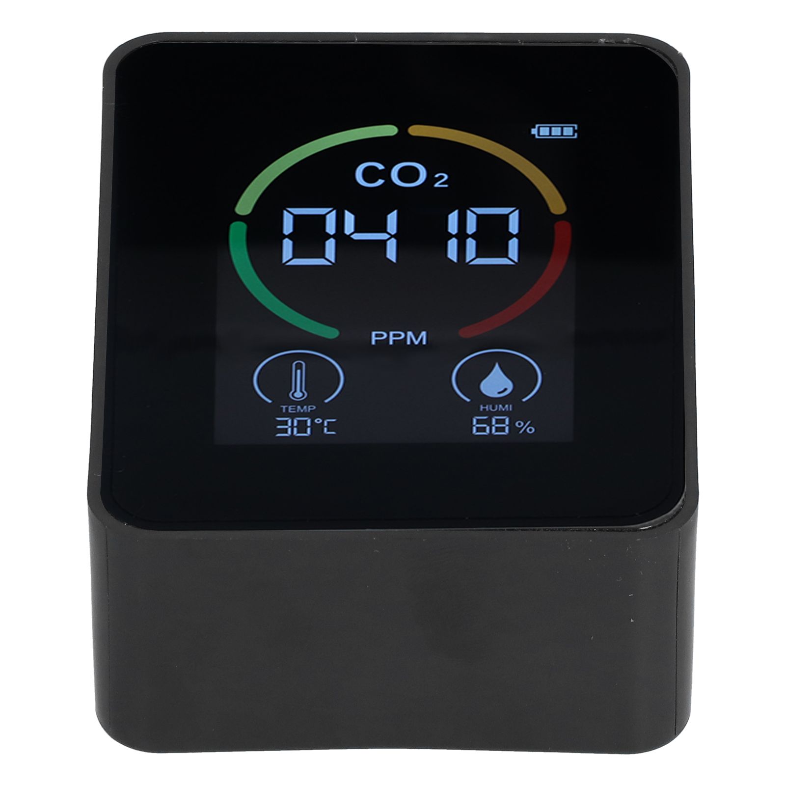 Smart Carbon Dioxide Detector USB Charging Infrared Temperature Humidity Air view 9