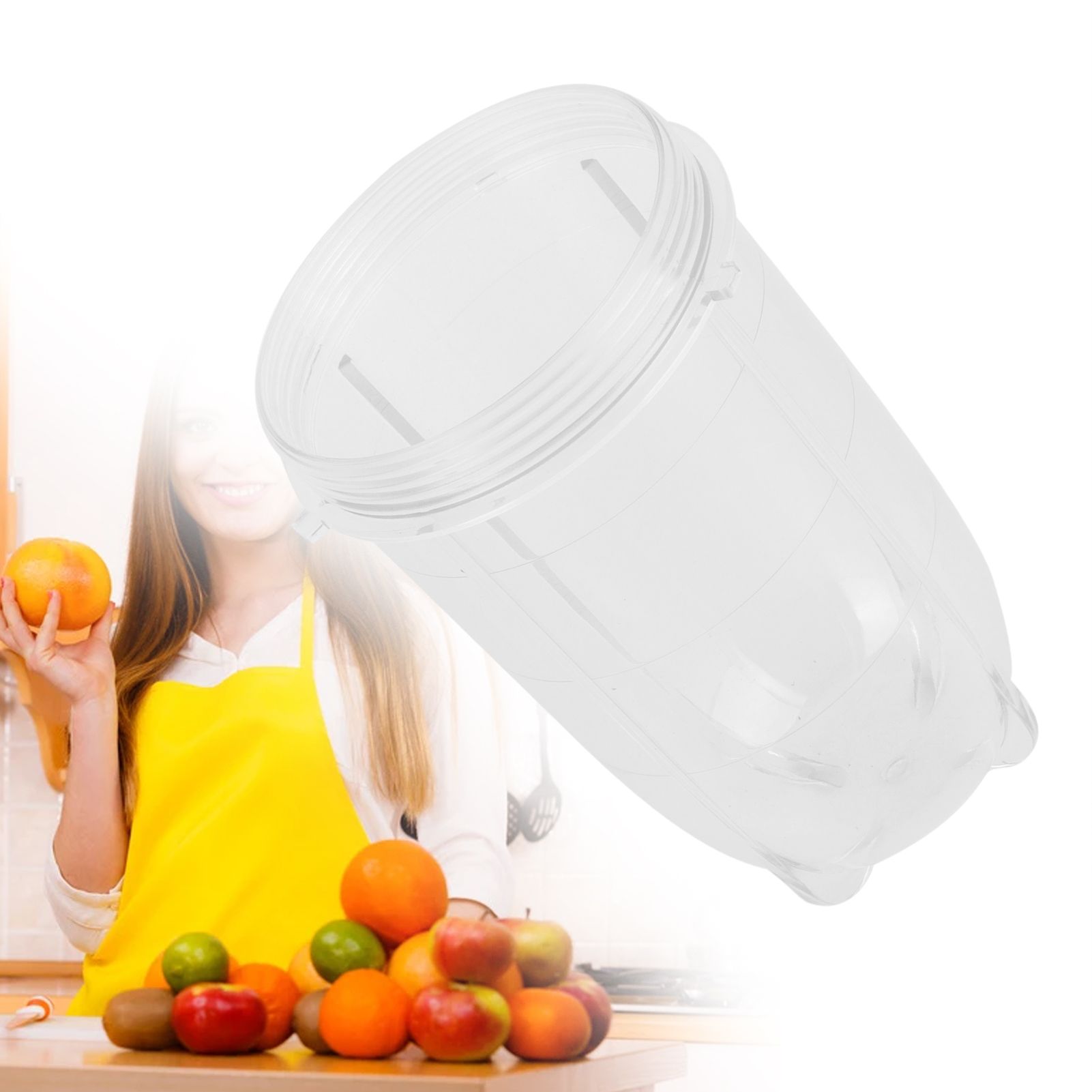 16Oz Tall Jar Cup Blender Cup Container Replacement Fit for MB-1001 250W Juicer view 9