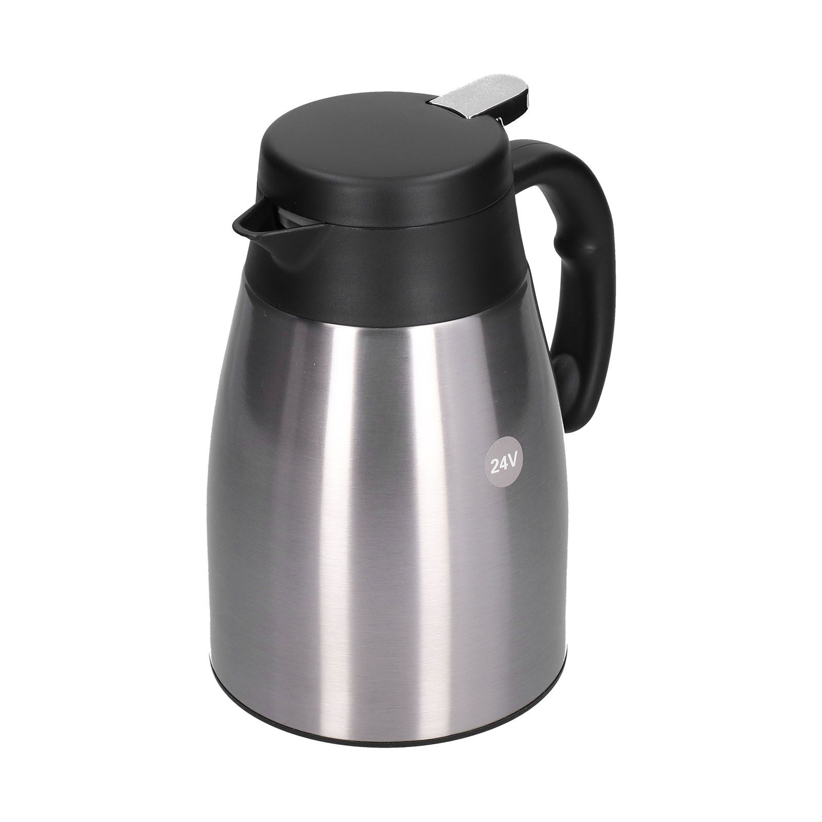 24V 1200ml Car Water Heater Pot with Base Portable Stainless Steel Electric view 7