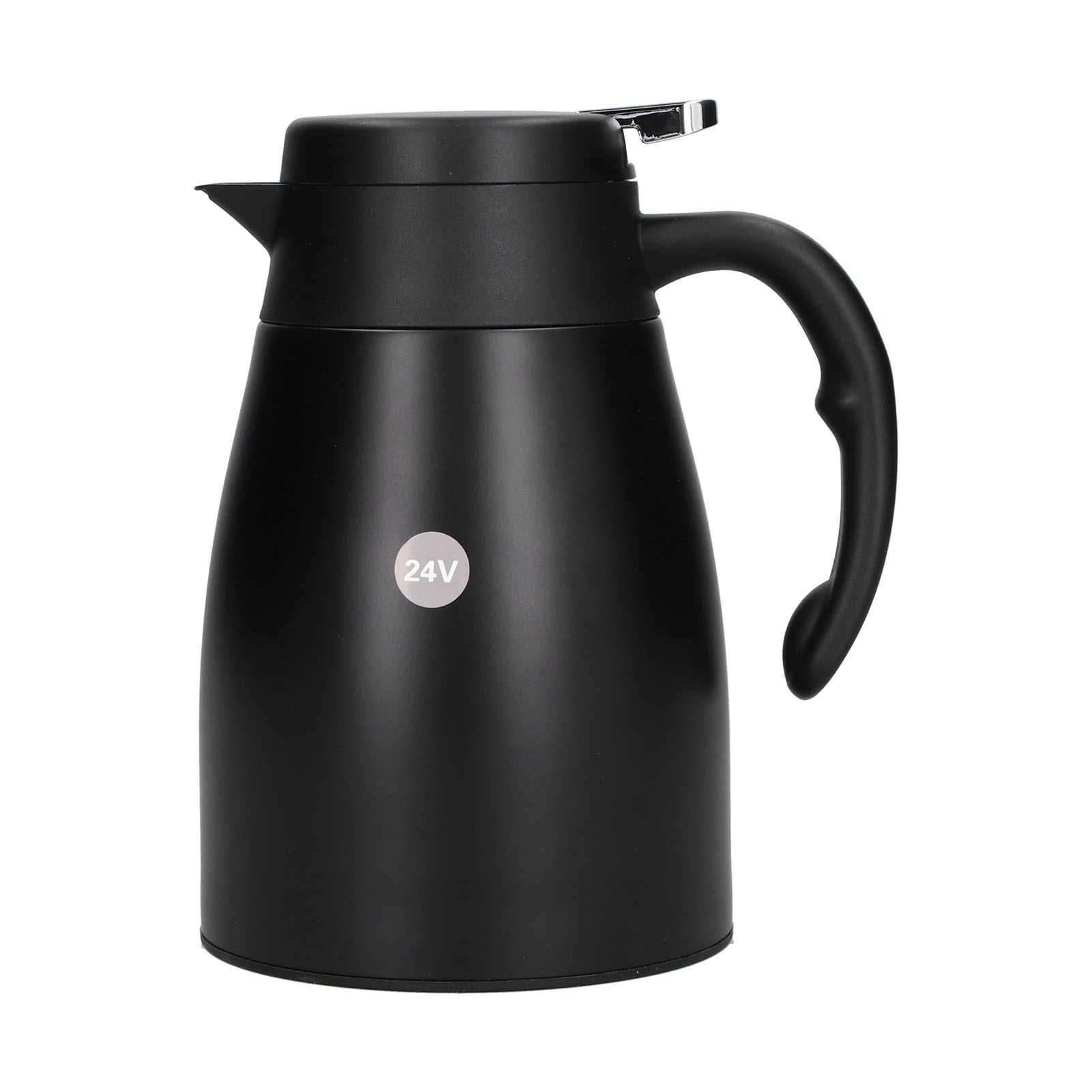 24V 1200ml Car Water Heater Pot with Base Portable Stainless Steel Electric view 4