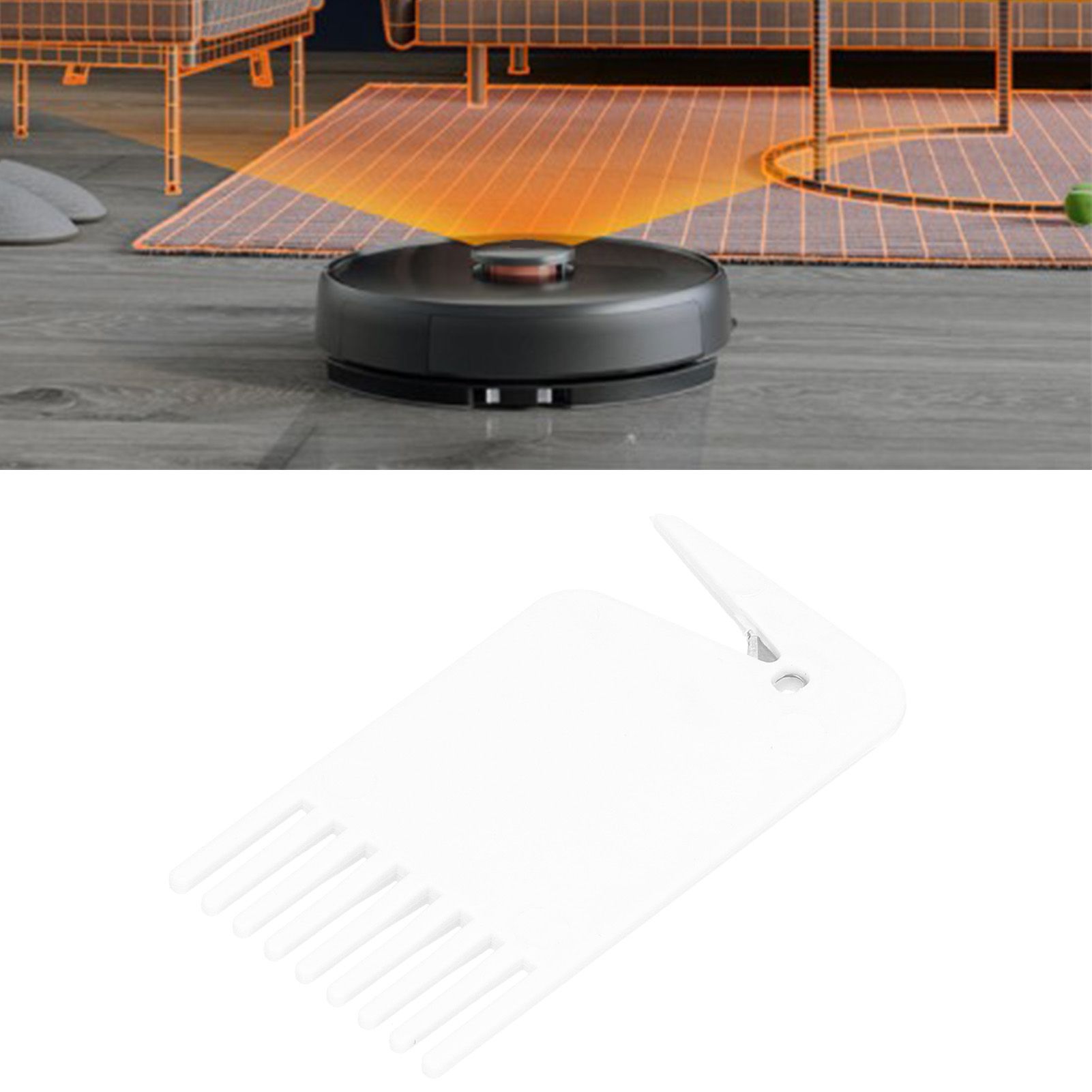 Cleaning Brush Dust Brush Fit for Xiaomi/ Shark /Dreame Sweeping Robot view 12