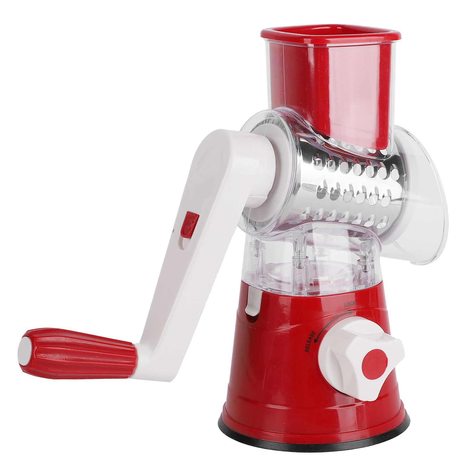 Hand Crank Vegetable Cutter Rotatable Fruit Grater Shredder Cutter Kitchen view 7