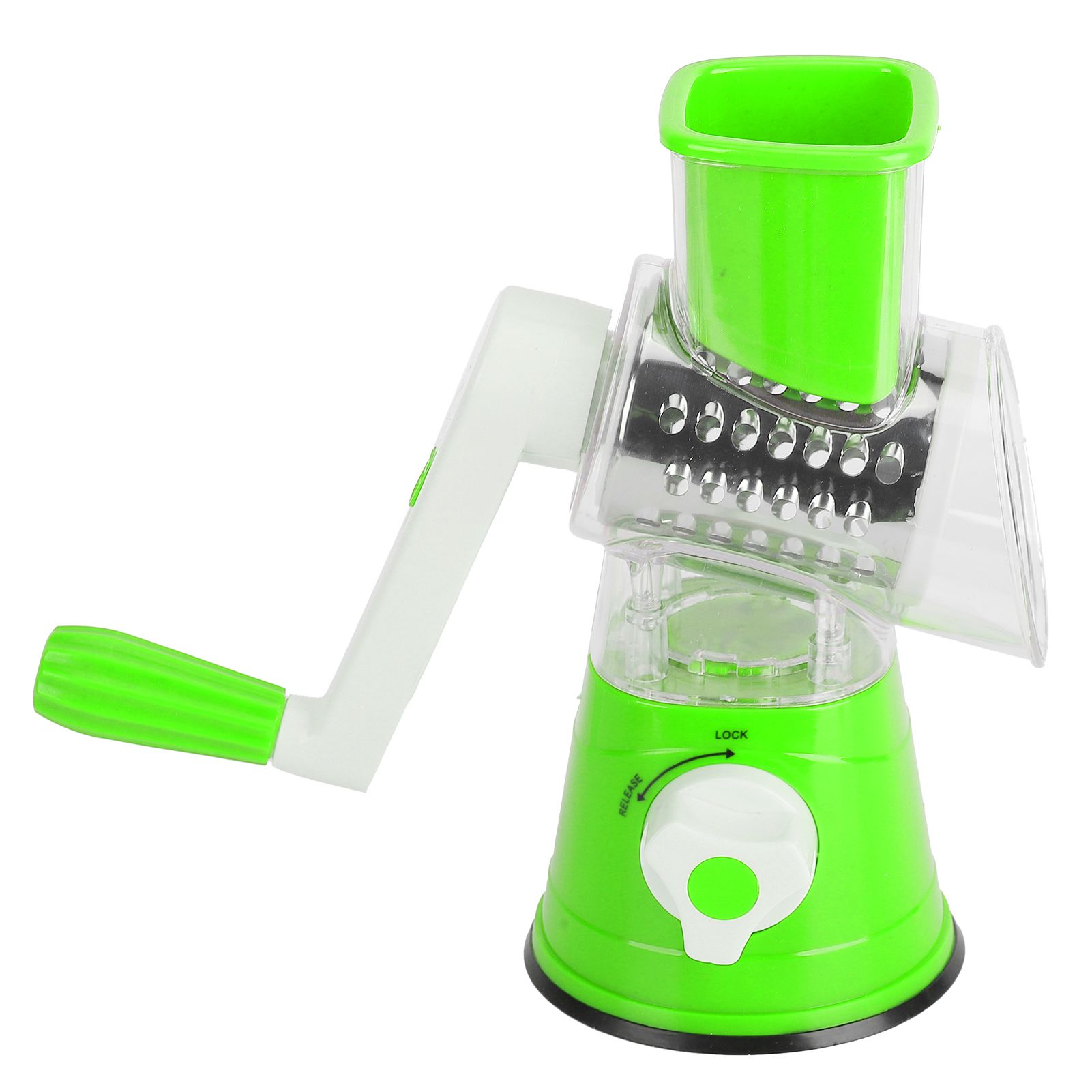 Hand Crank Vegetable Cutter Rotatable Fruit Grater Shredder Cutter Kitchen view 3