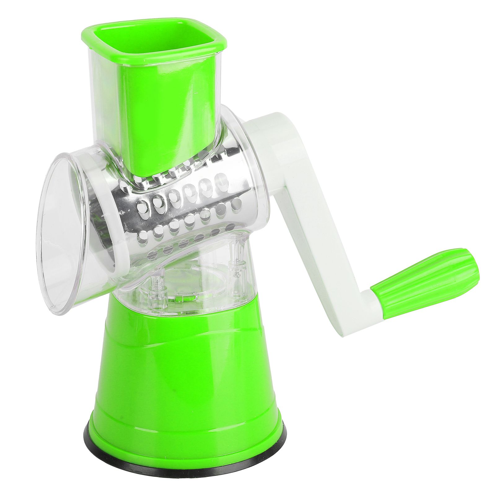 Hand Crank Vegetable Cutter Rotatable Fruit Grater Shredder Cutter Kitchen view 5