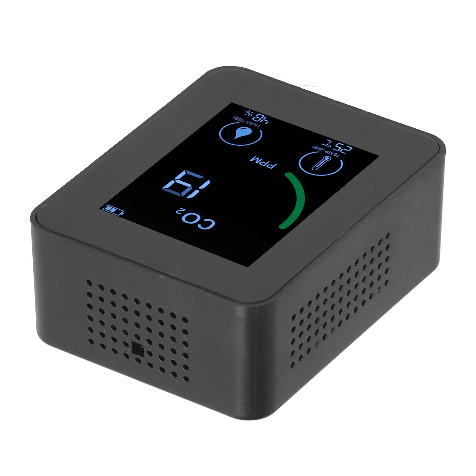 Air Quality Detector Digital USB Charging Carbon Dioxide Monitor Temperature view 4