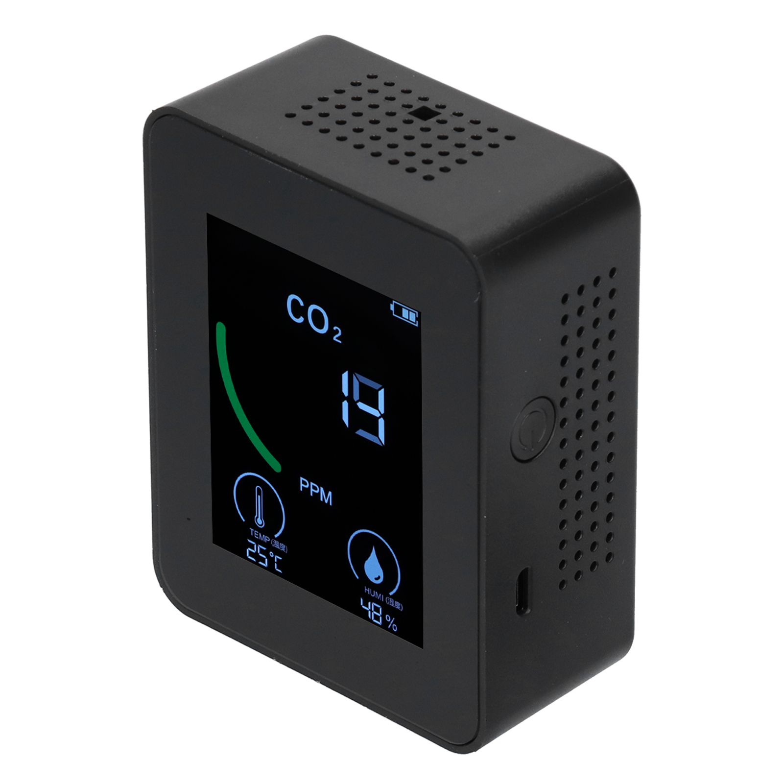 Air Quality Detector Digital USB Charging Carbon Dioxide Monitor Temperature view 9