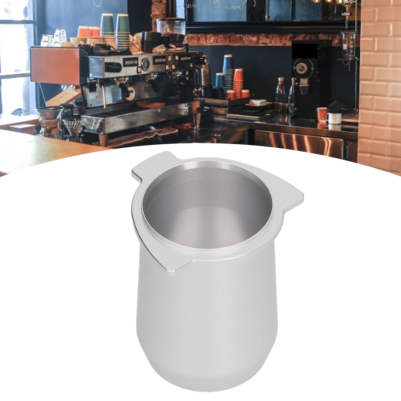 Dosing Cup Aluminium Alloy Coffee Dosing Cup Powder Feeder Part for Breville 8 view 12