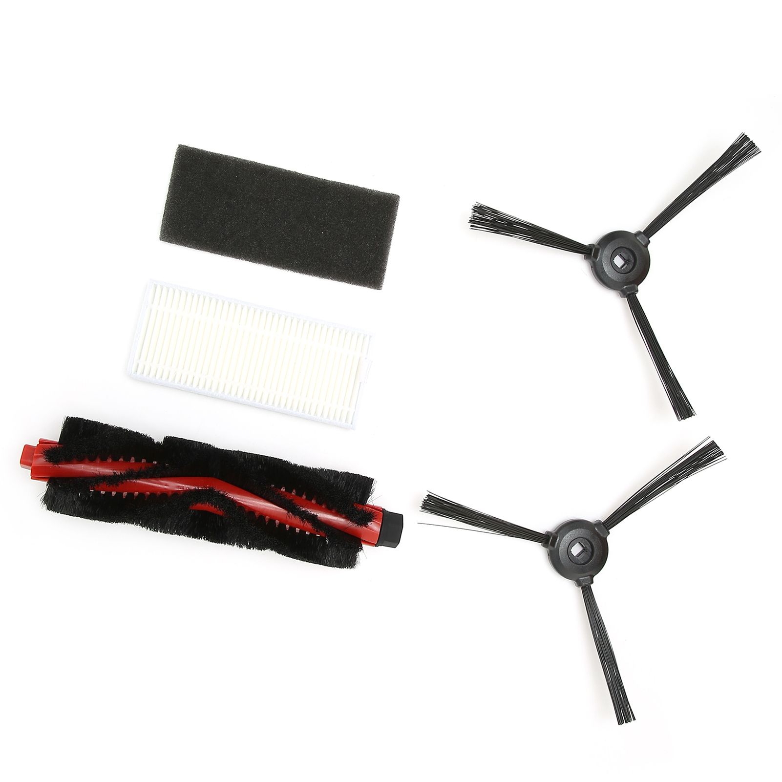 Main Brush Side Brush Filter Replacement Set Fit for Lefant view 6