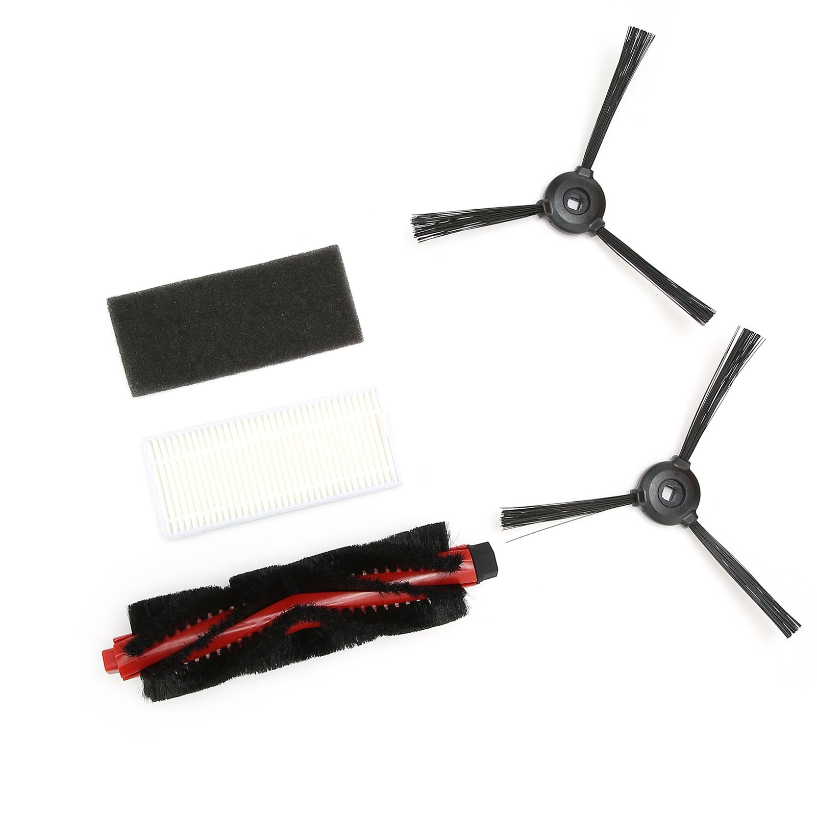 Main Brush Side Brush Filter Replacement Set Fit for Lefant view 7