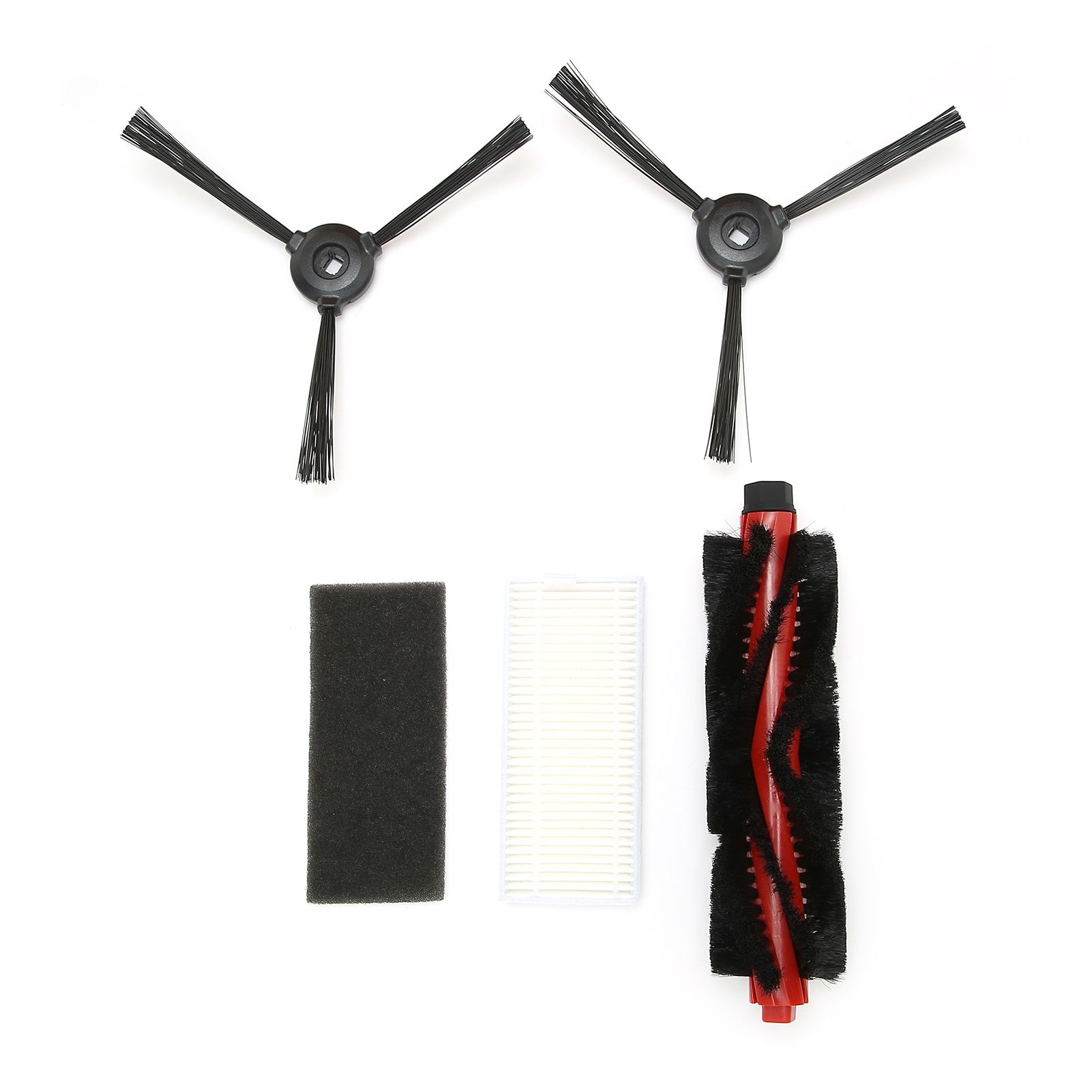 Main Brush Side Brush Filter Replacement Set Fit for Lefant view 8