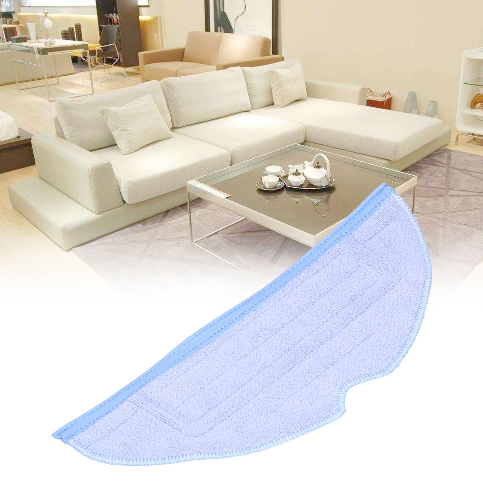 Fiber Mop Cloth Cleaning Mopping Pad Replacement Part for T7S T7plus S7 Robot view 12