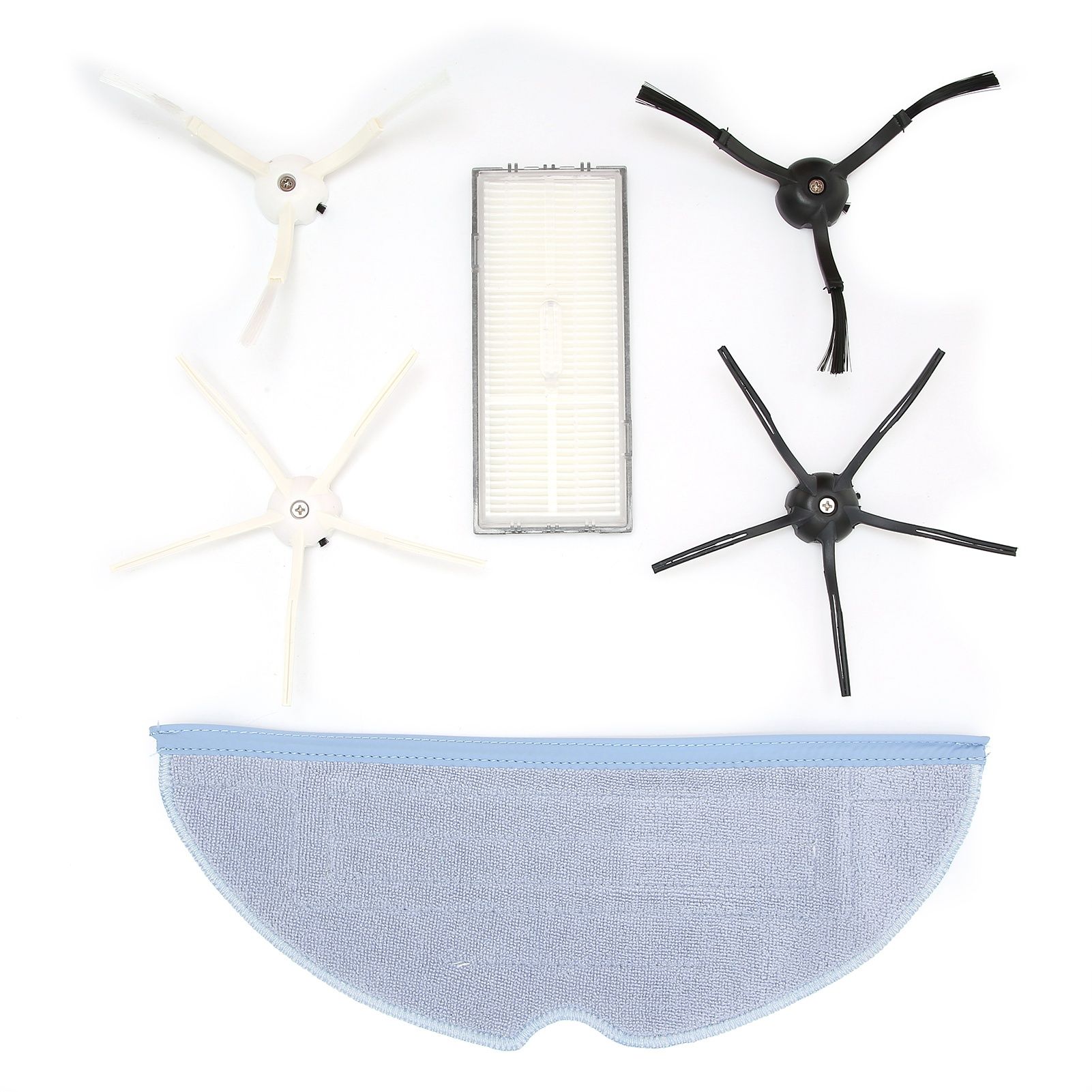 Cleaning Mop Cloth Filter Element Side Brush Kit Replacement for T7S T7plus S7 view 7