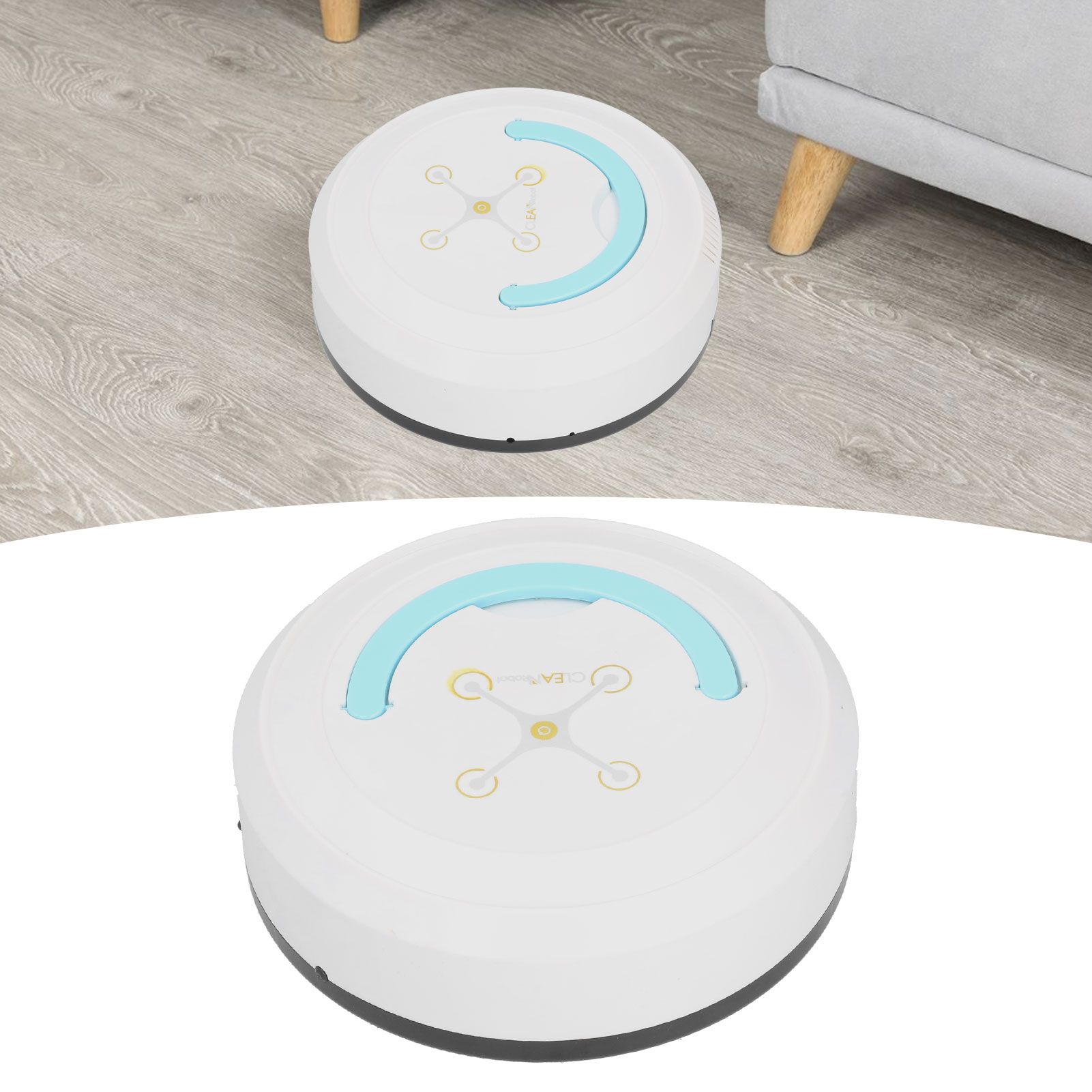 Intelligent Robot Vacuum USB Charging Household Vacuum Cleaner for Home Living view 12