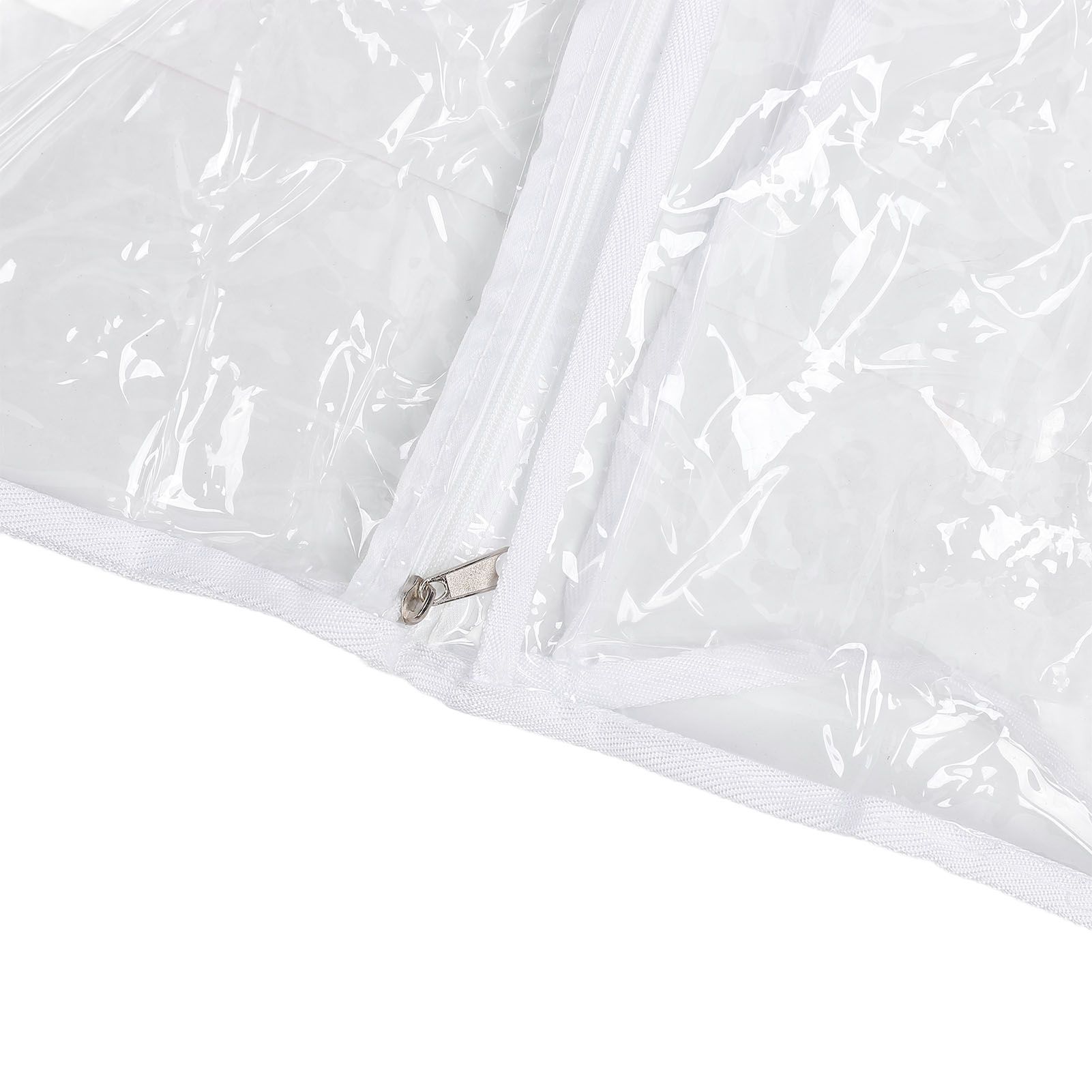 Sheet Pan Rack Cover Transparent Foldable PVC Foodservice Bread Rack Cover for view 5