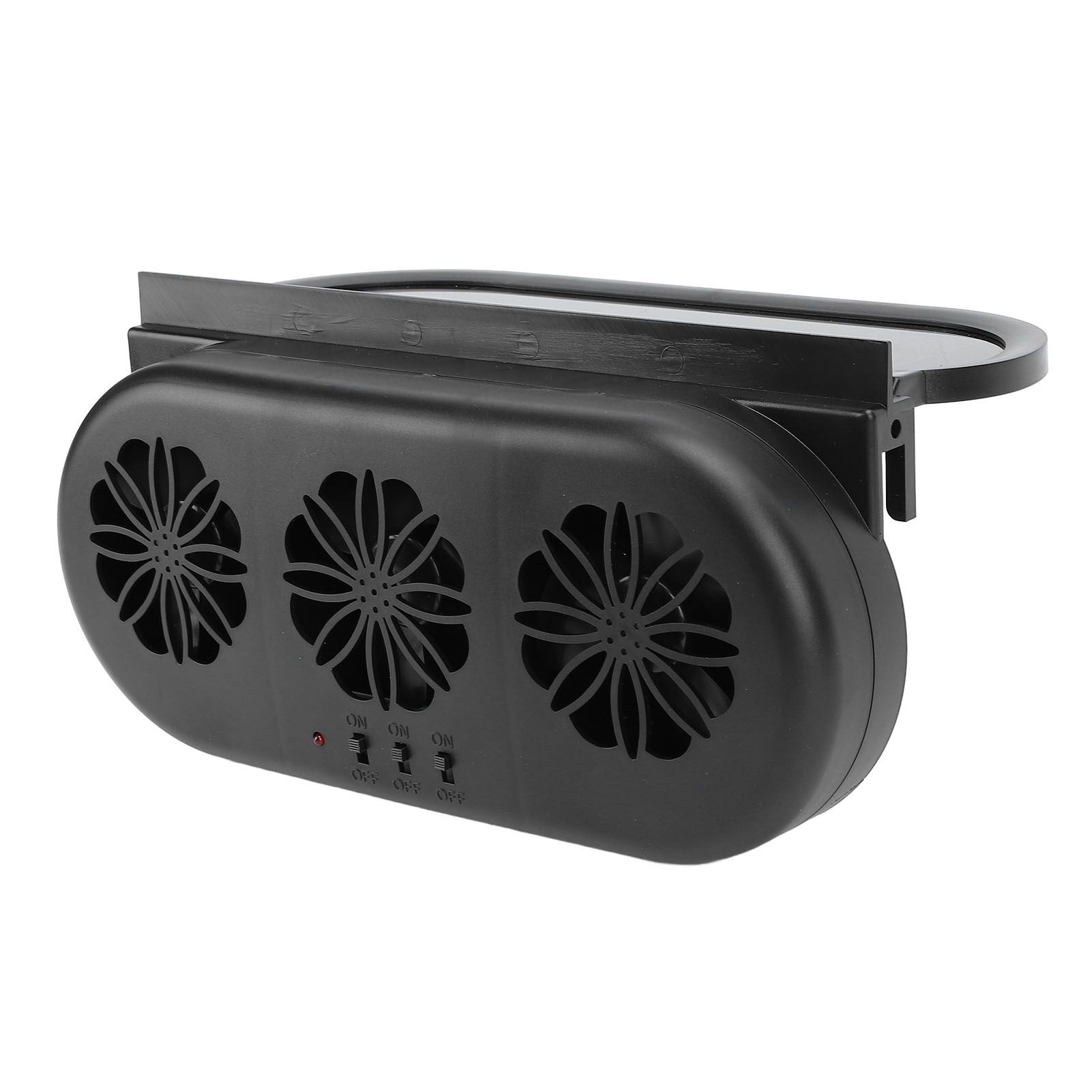 Solar Powered Car Exhaust Fan 5000RPM Air Circulation Vehicle Cooling Vent Fan view 8
