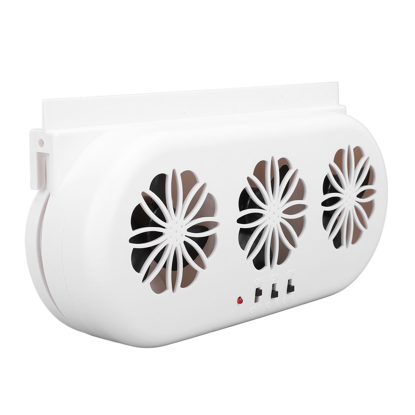 Solar Powered Car Exhaust Fan 5000RPM Air Circulation Vehicle Cooling Vent Fan view 4
