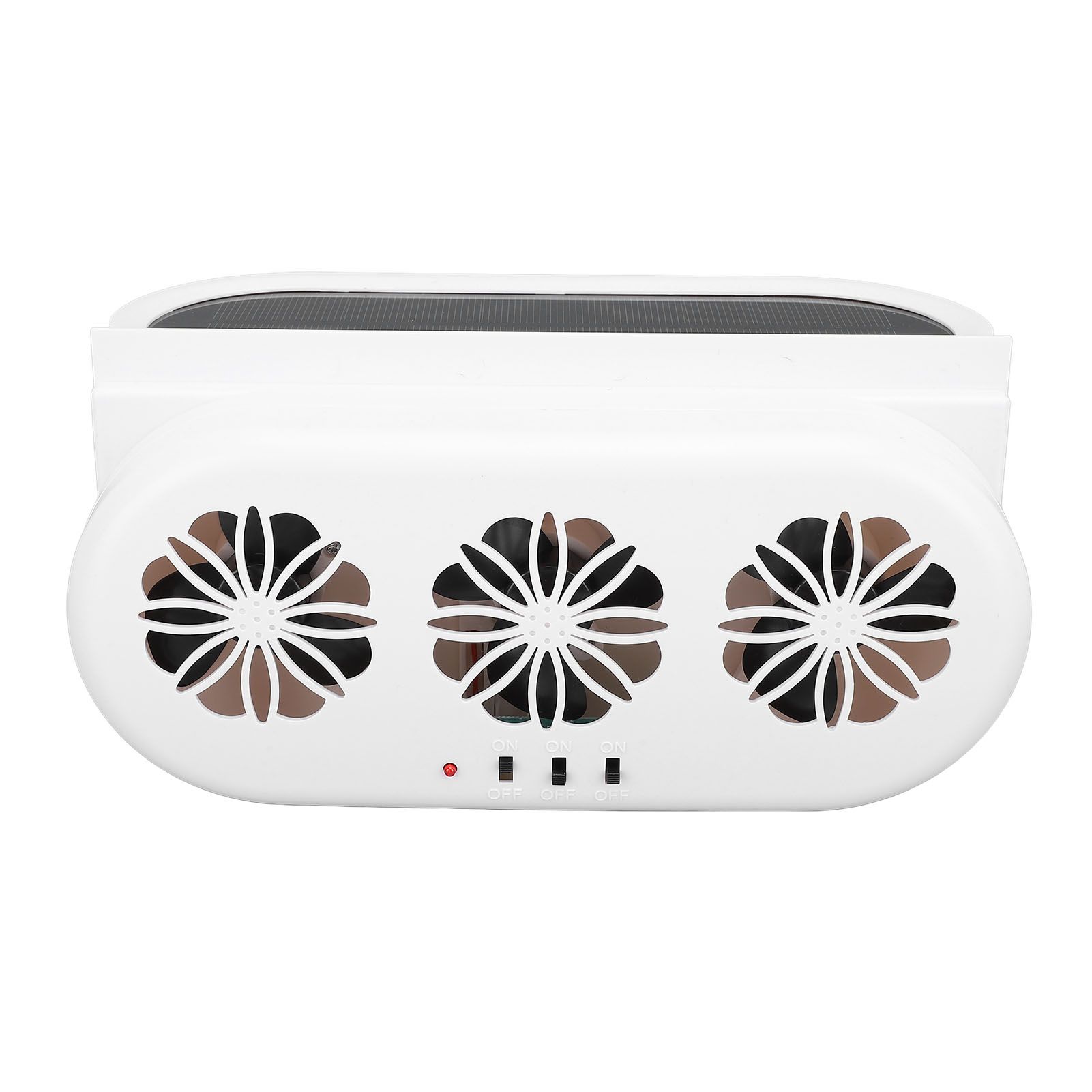 Solar Powered Car Exhaust Fan 5000RPM Air Circulation Vehicle Cooling Vent Fan view 10