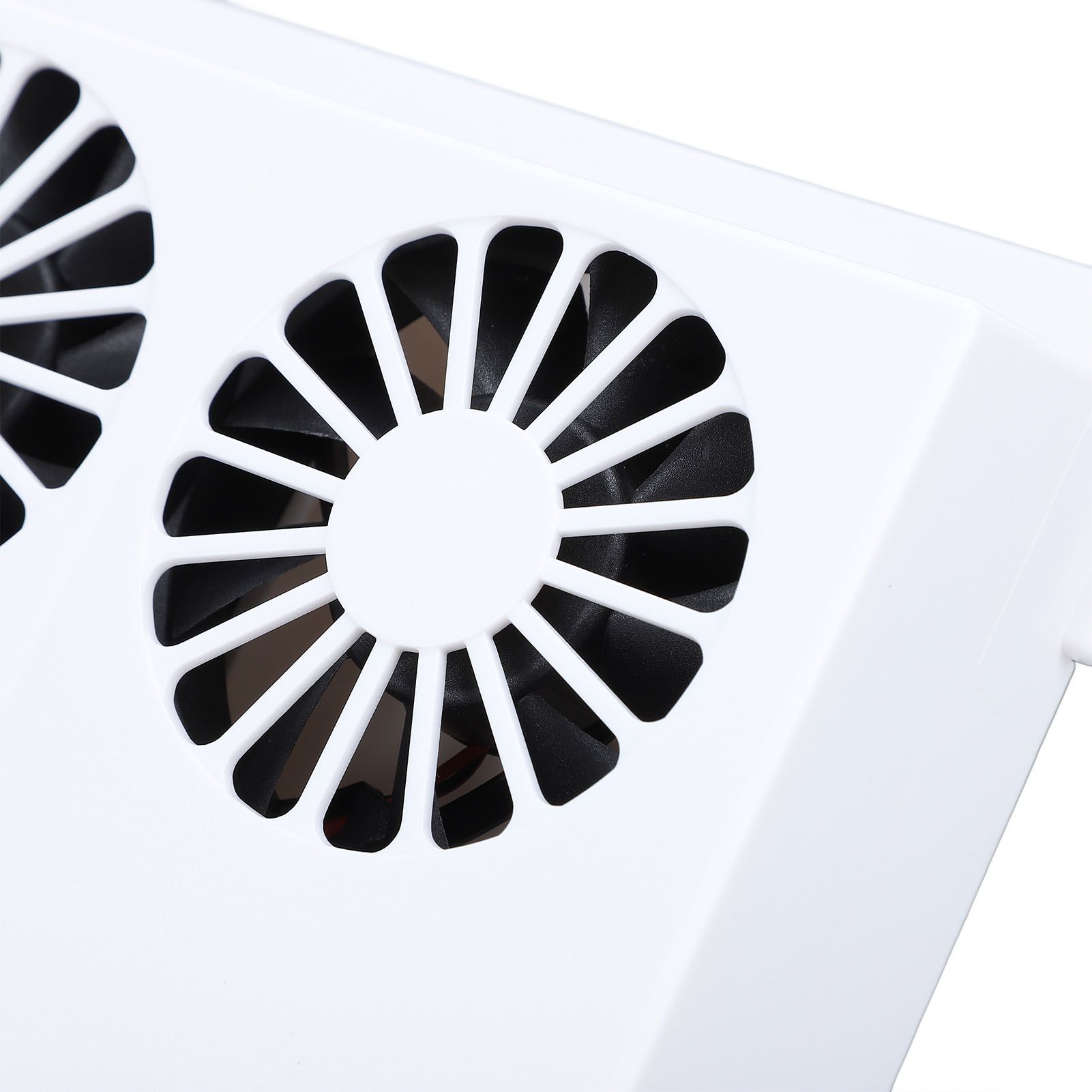 Solar Powered Car Exhaust Fan 3 Heads Odor Removal Multifunctional Air view 7