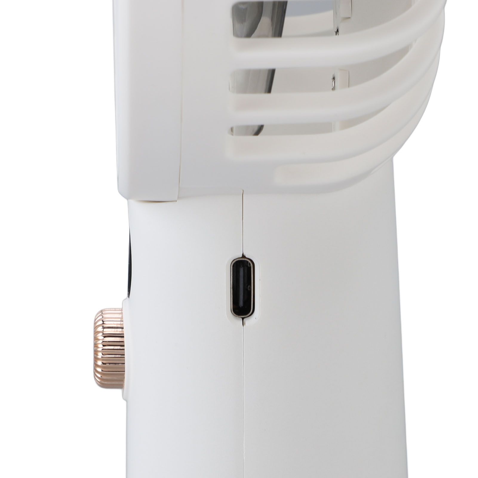 Portable Handheld Fan 100 Speeds Adjustable Powerful Wind USB Rechargeable view 5