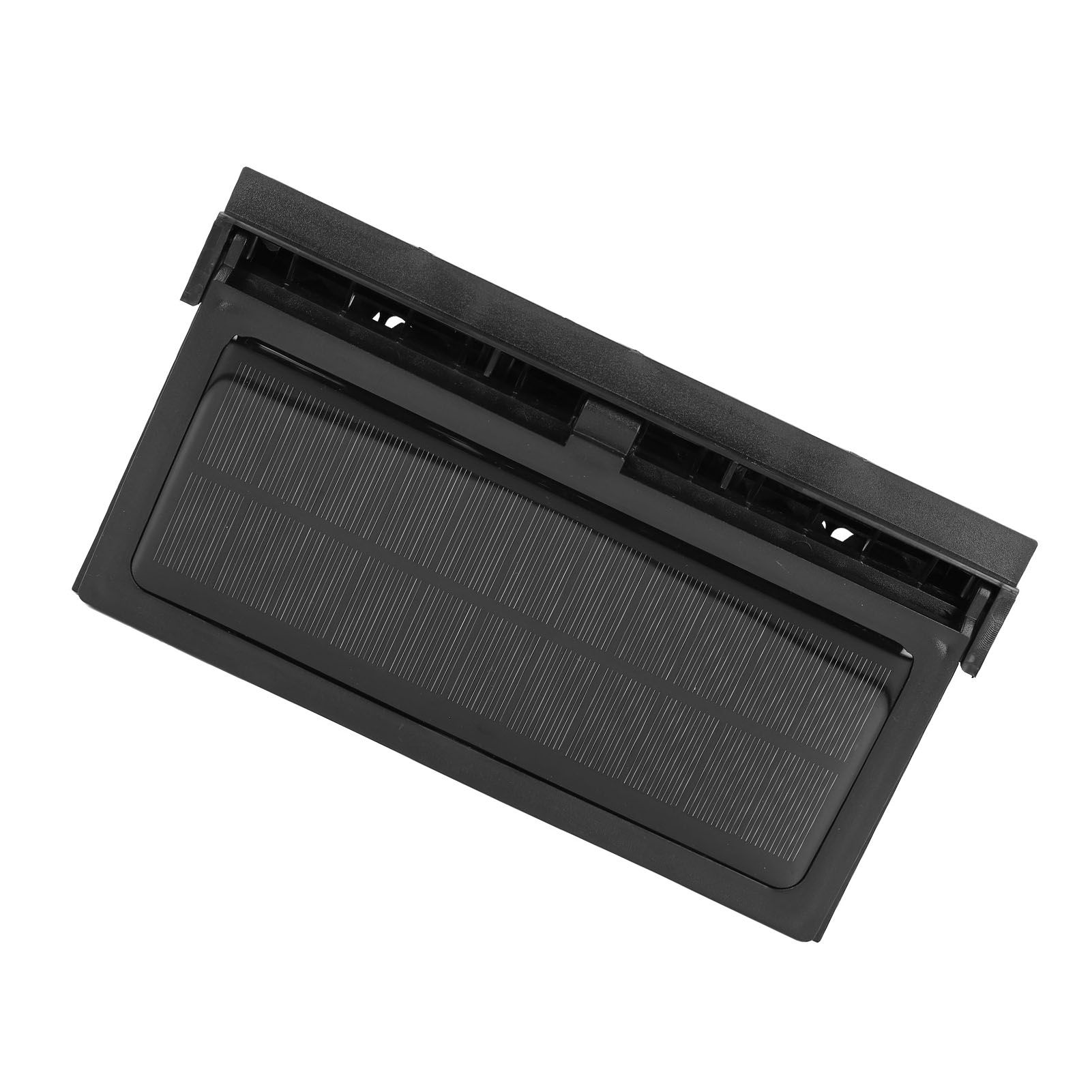 Car Solar Powered Exhaust Fan USB Charging Circulating Automobile Window Cool Fan view 2
