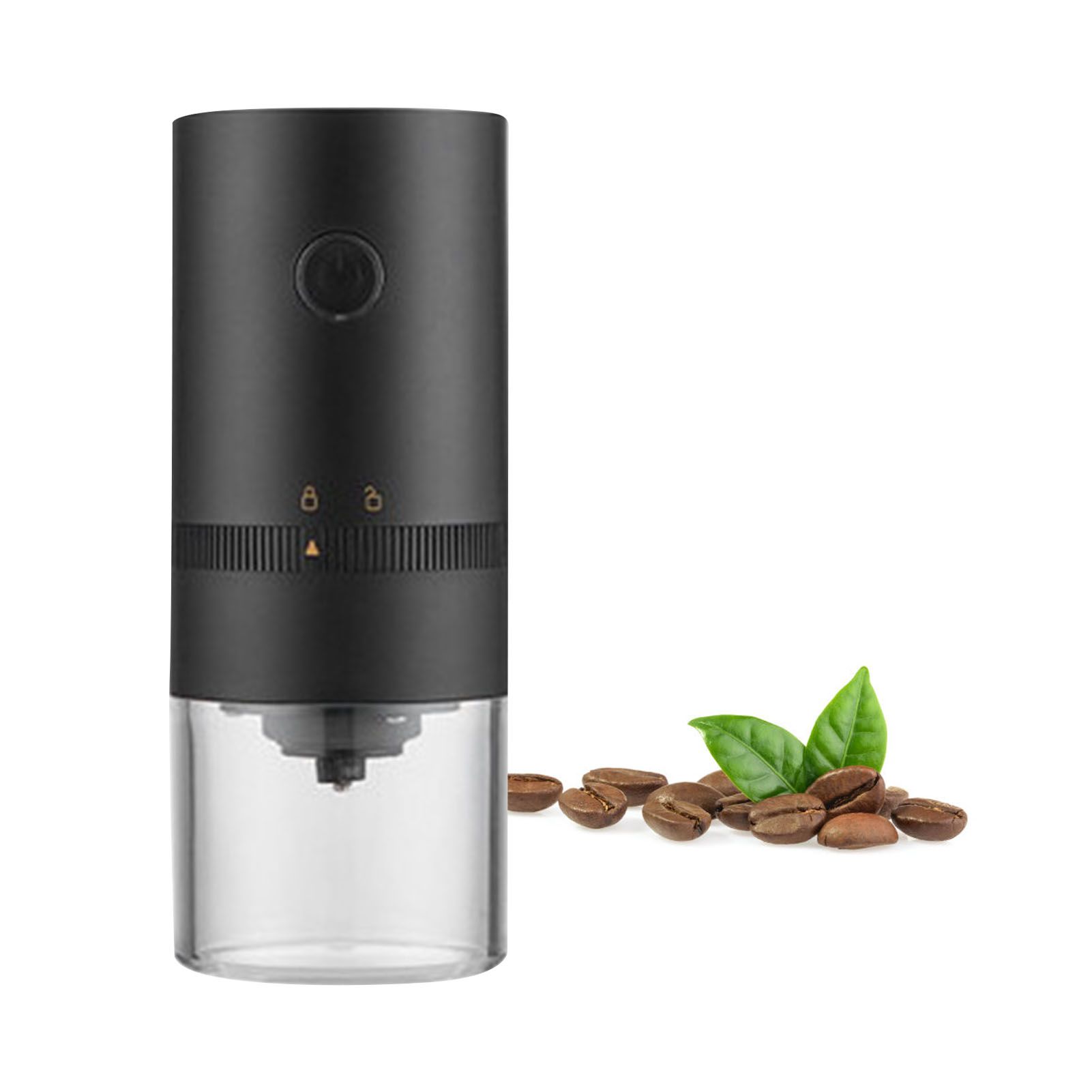 Portable Electric Coffee Grinder USB Rechargeable Adjustable Coarseness Quiet view 9