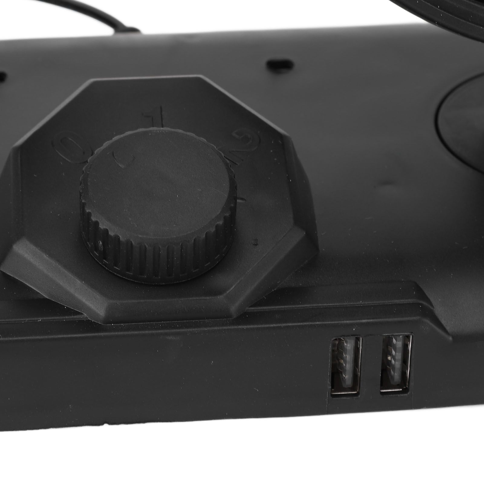 Dual Head Car Cooler Fan Powerful Cooling Ultra Silent USB Fan 360 Degree view 7