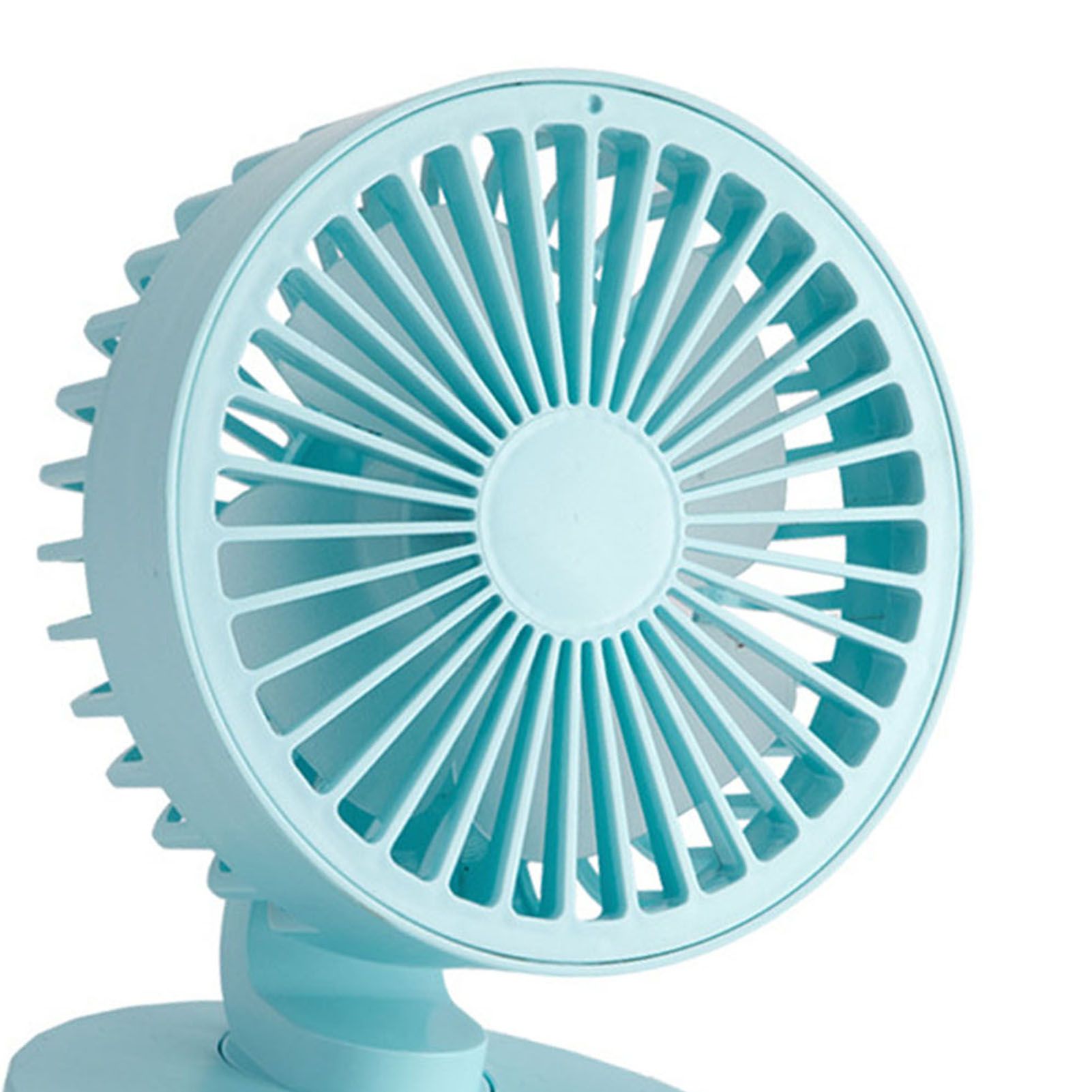 Desktop Fan 3 Speed Adjustable Portable Rechargeable Silent Small Fan Powerful view 2