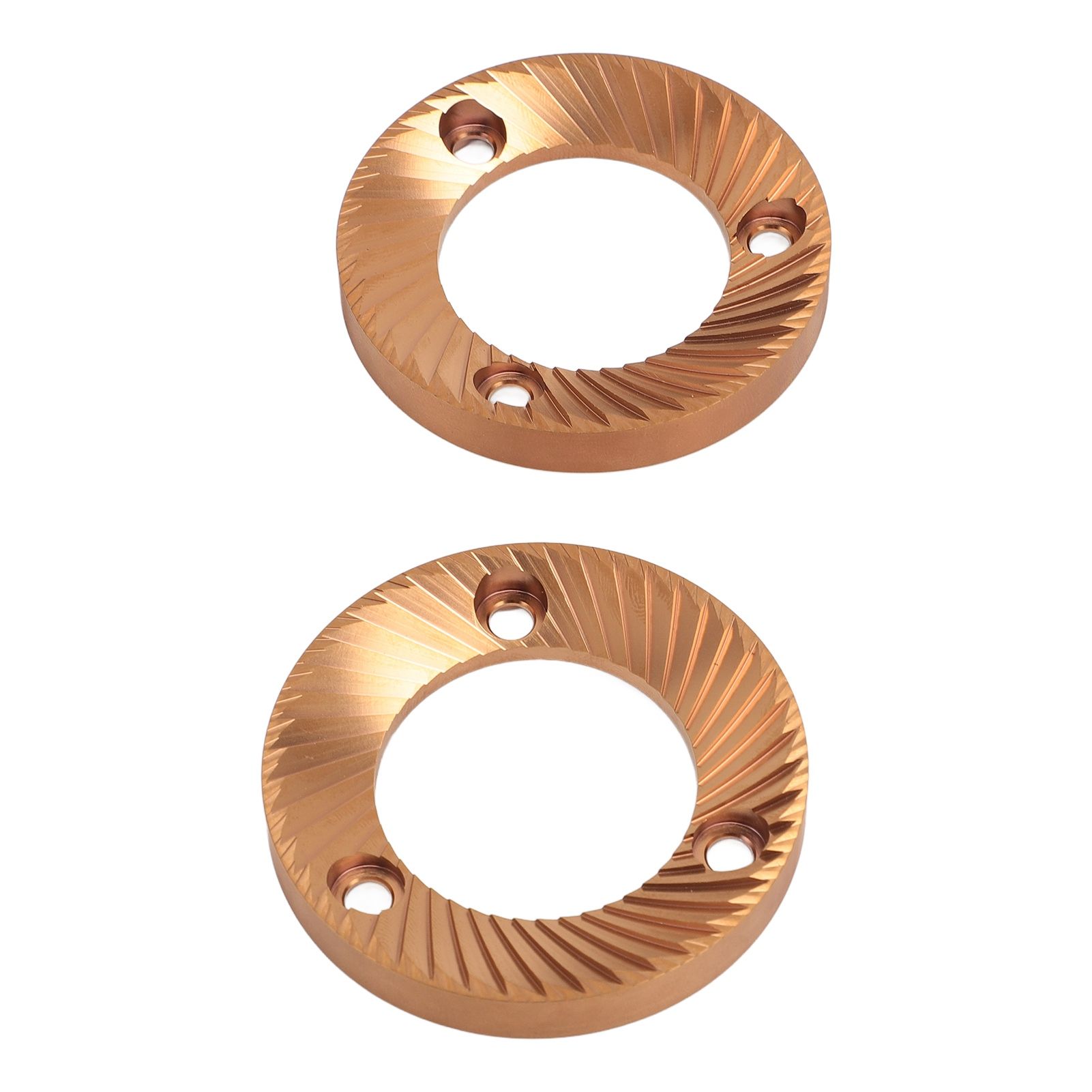 2PCS Coffee Grinder Flat Burr 64mm Titanium Plated Multipurpose Flat Burr for view 9