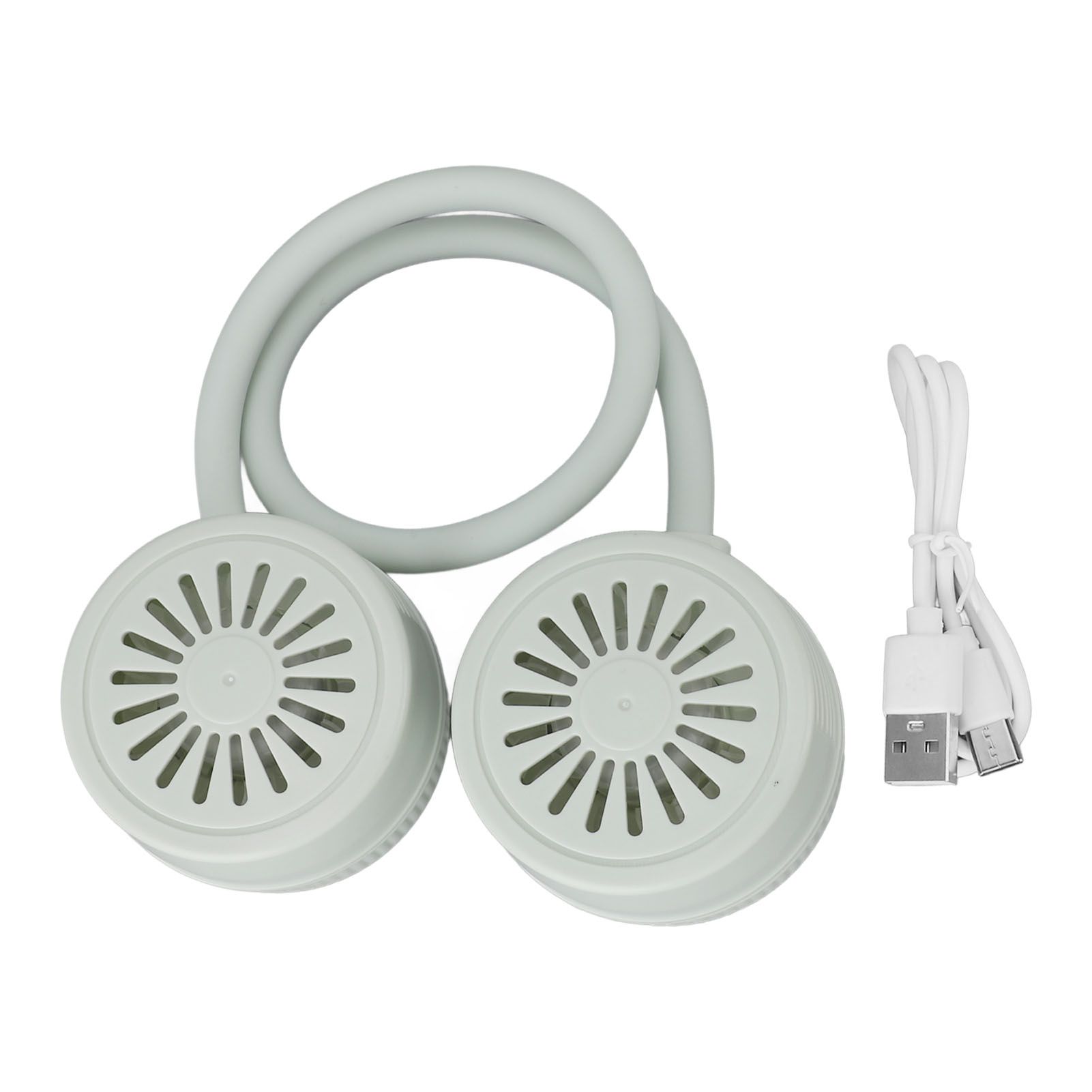 Neck Fan Foldable Bladeless Quiet USB Charging Small Portable Hanging Neck Fan view 3