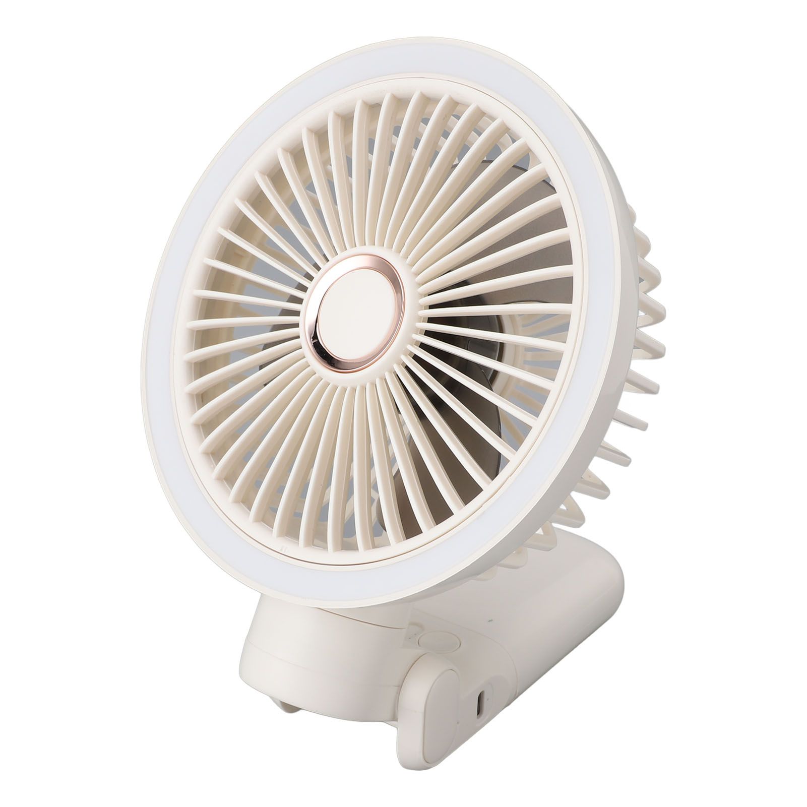 Desk Fan USB Charging Rotatable Foldable 3600mAh Power Bank Wall Mountable view 6