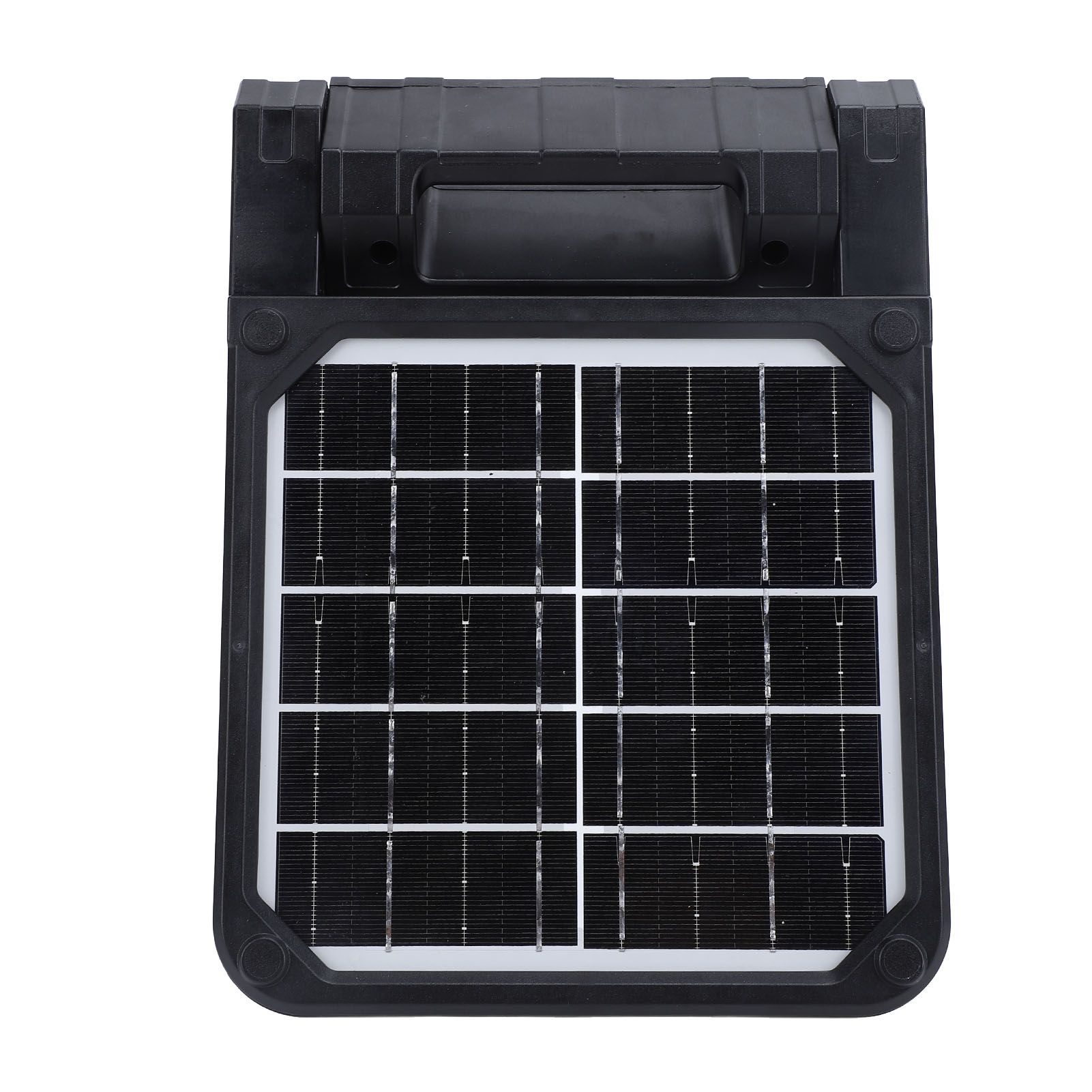 Solar Powered Camping Fan Strong Wind USB Rechargeable Battery Operated view 6