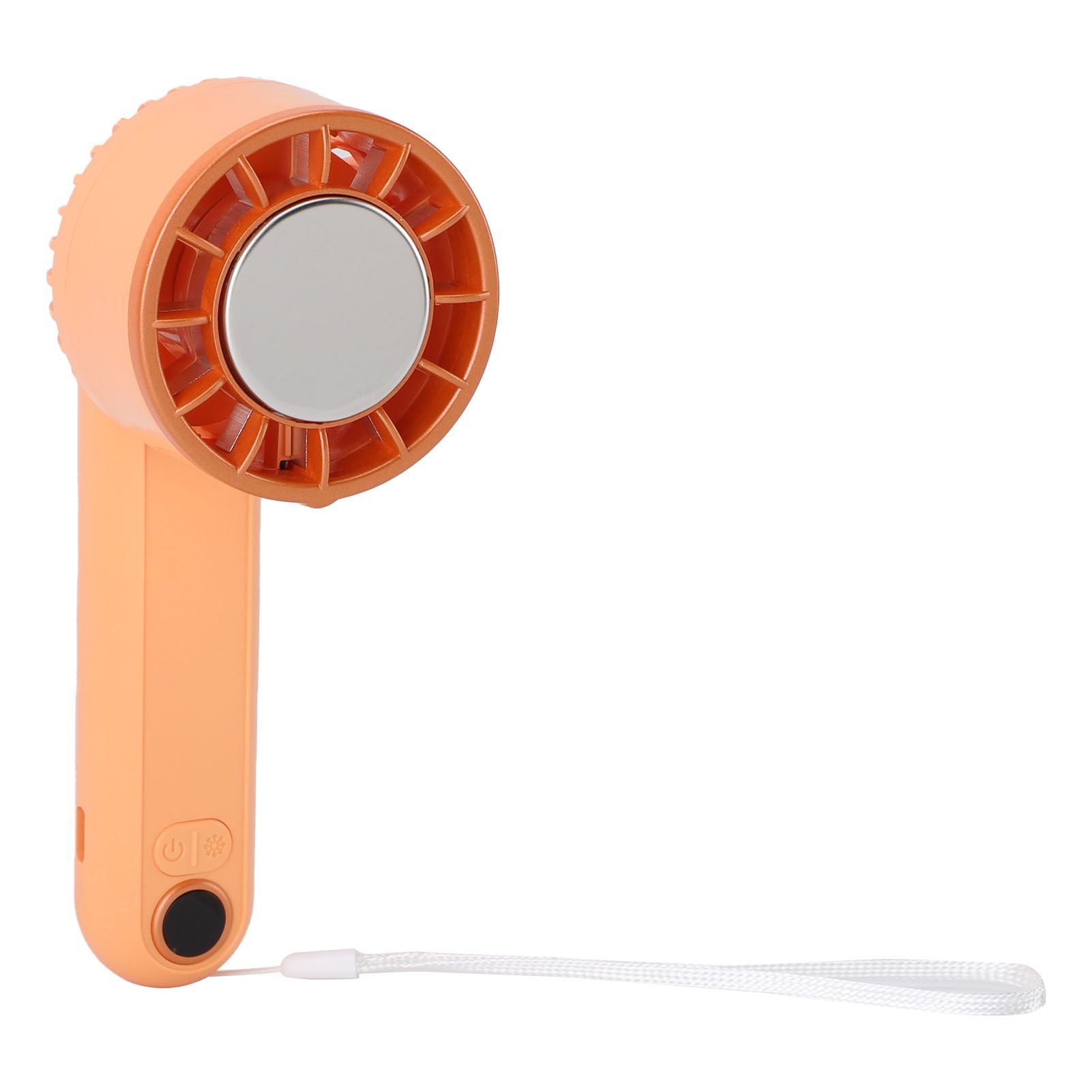 Portable Handheld Fan Foldable LED Display Rechargeable Handheld Pocket Fan view 12