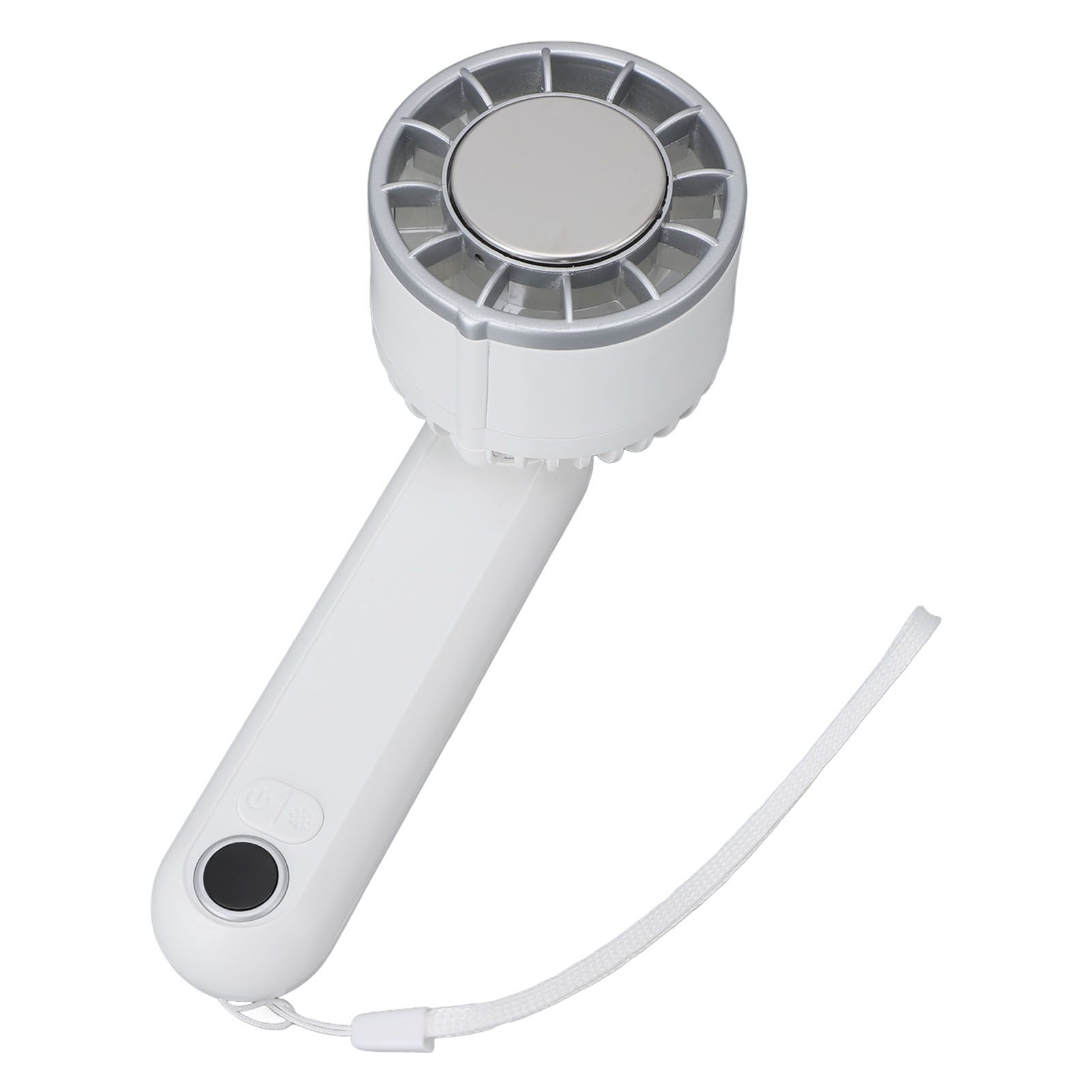 Portable Handheld Fan Foldable LED Display Rechargeable Handheld Pocket Fan view 6