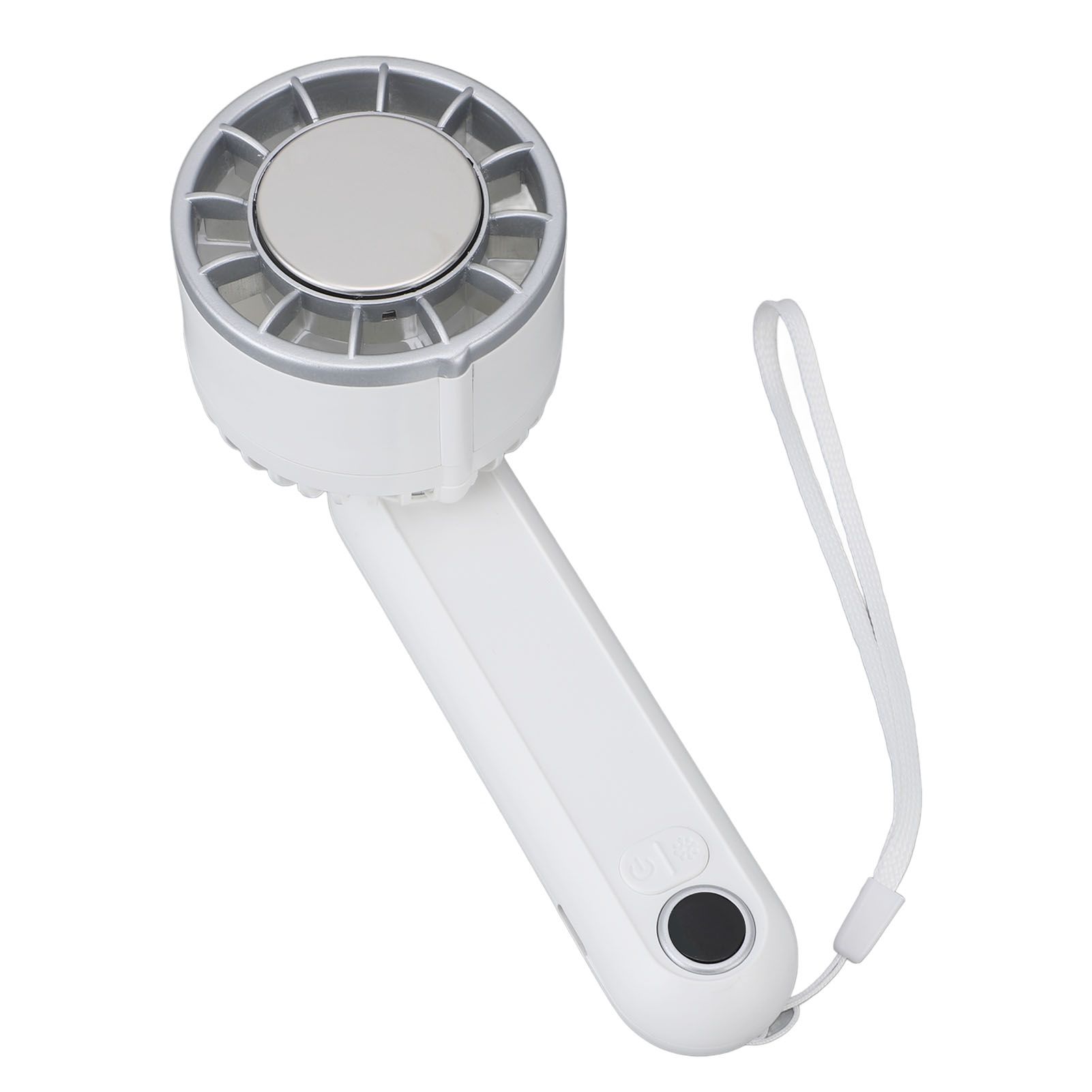Portable Handheld Fan Foldable LED Display Rechargeable Handheld Pocket Fan view 9