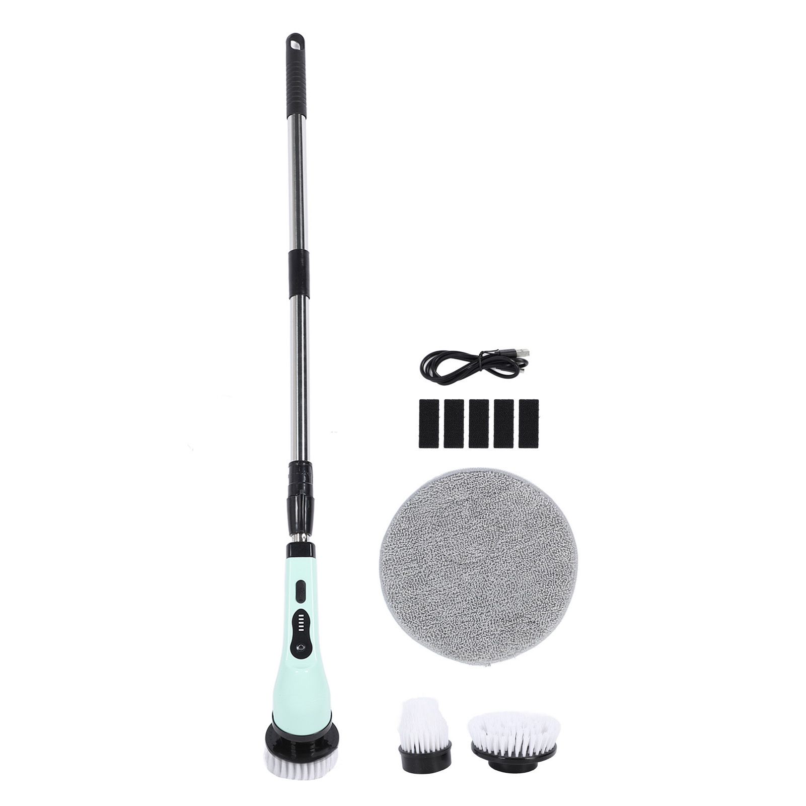 Electric Spin Scrubber Professional Powerful Waterproof Adjustable Length view 3