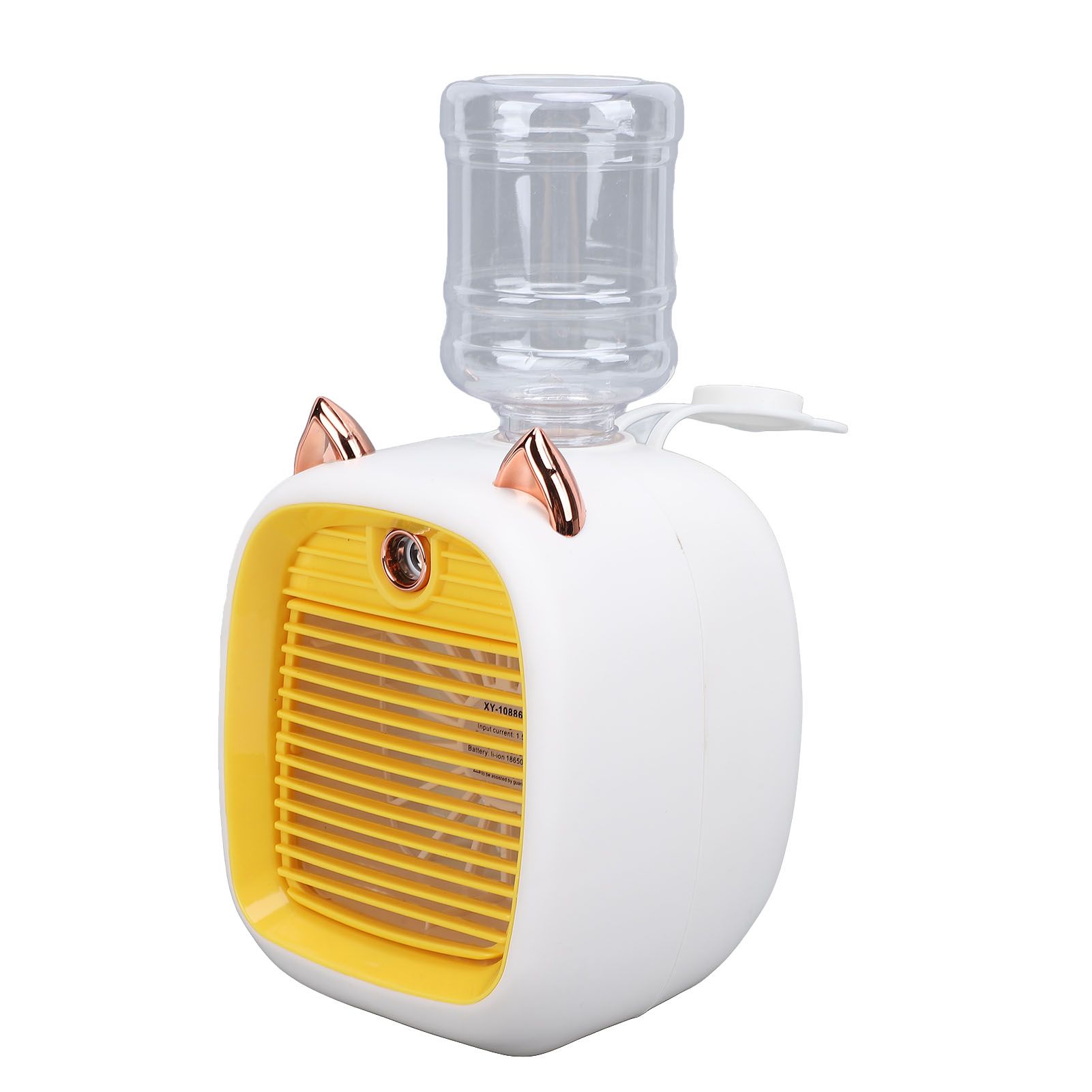 Desktop Cooling Fan Little Fox Shaped Misting USB Rechargeable 800mah Mini view 8