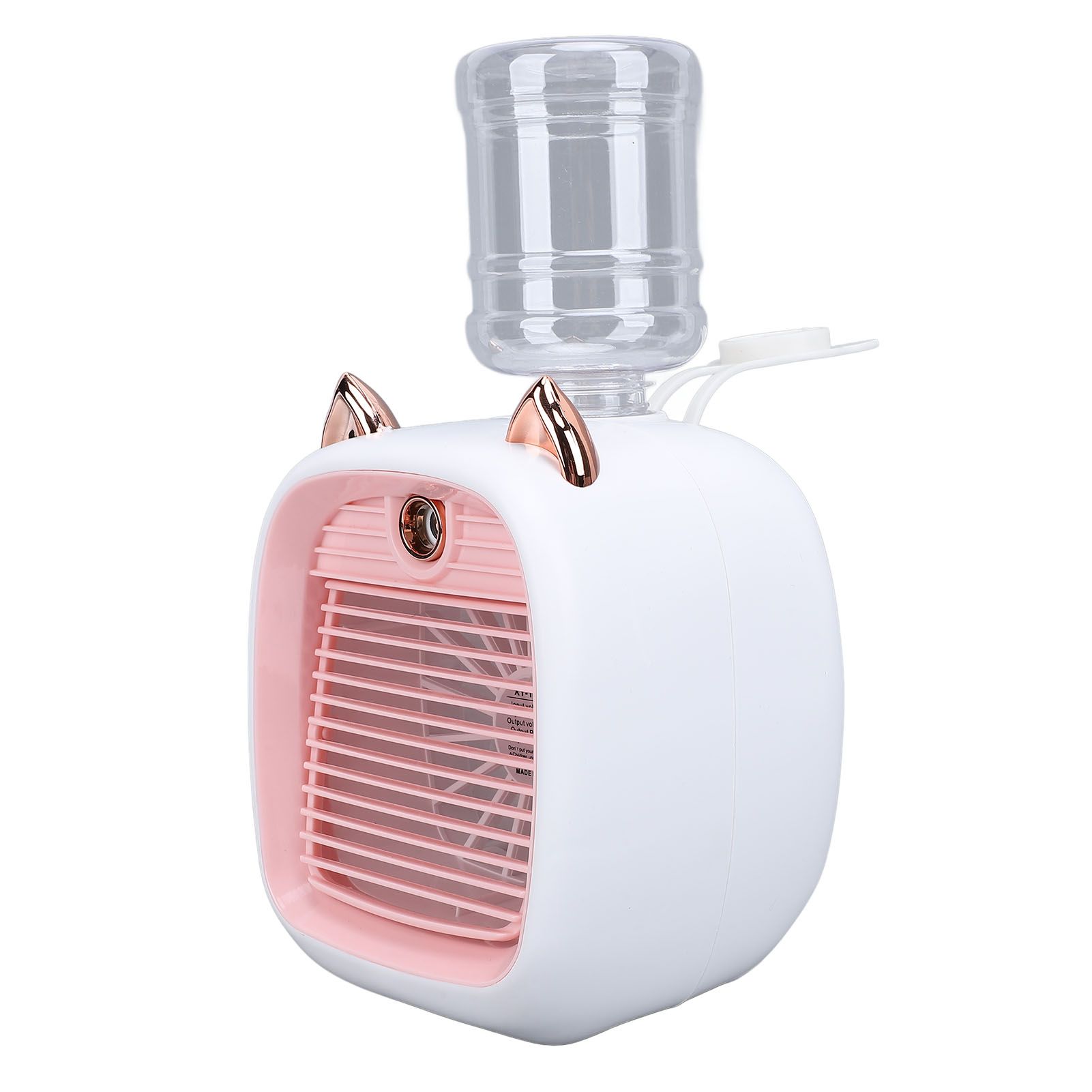 Desktop Cooling Fan Little Fox Shaped Misting USB Rechargeable 800mah Mini view 12