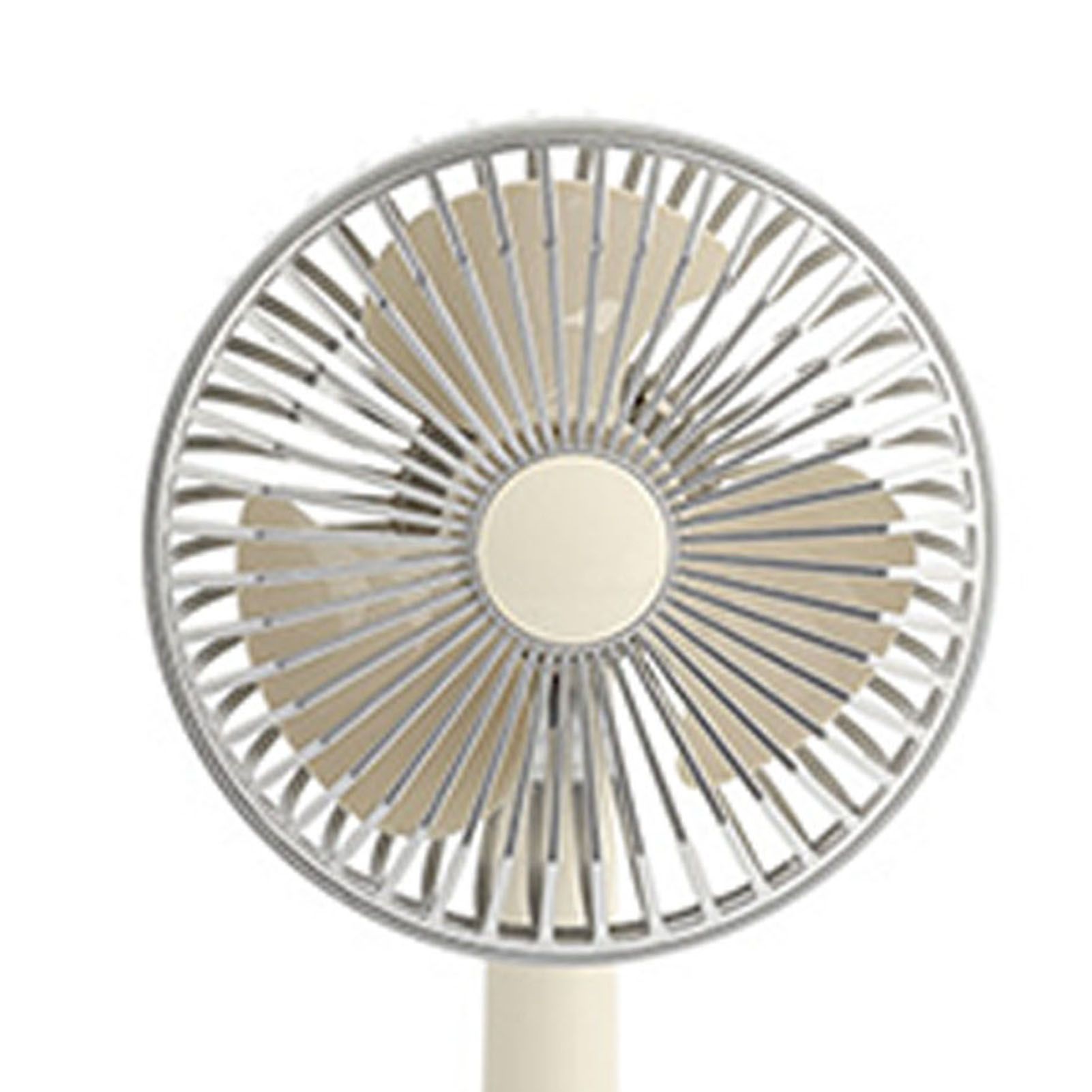 Desktop Fan Portable USB Rechargeable Wind Speed Adjustable Small Desk Fan for view 2