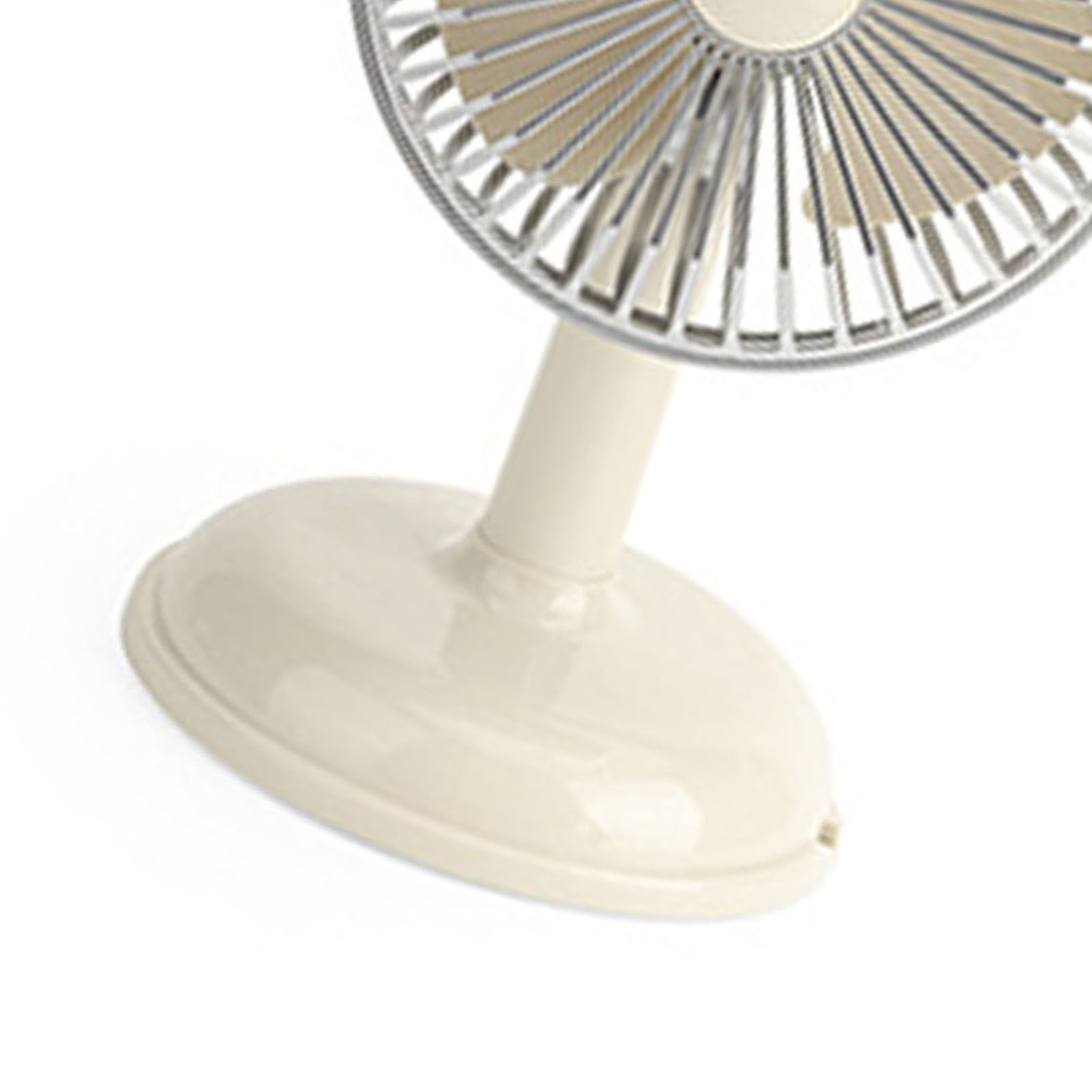 Desktop Fan Portable USB Rechargeable Wind Speed Adjustable Small Desk Fan for view 7