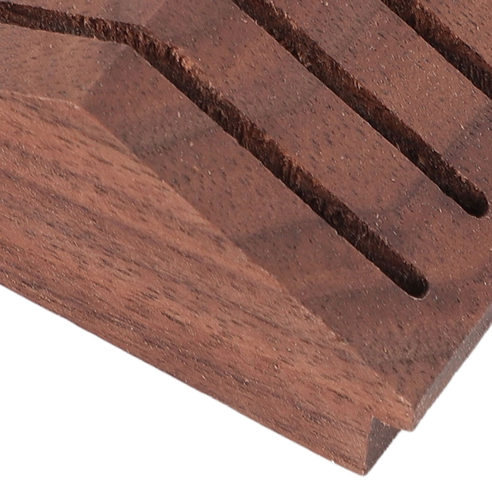 Puck Screen Stand Walnut Wood 51mm 53mm 58mm Coffee Filter Screen Holder view 5