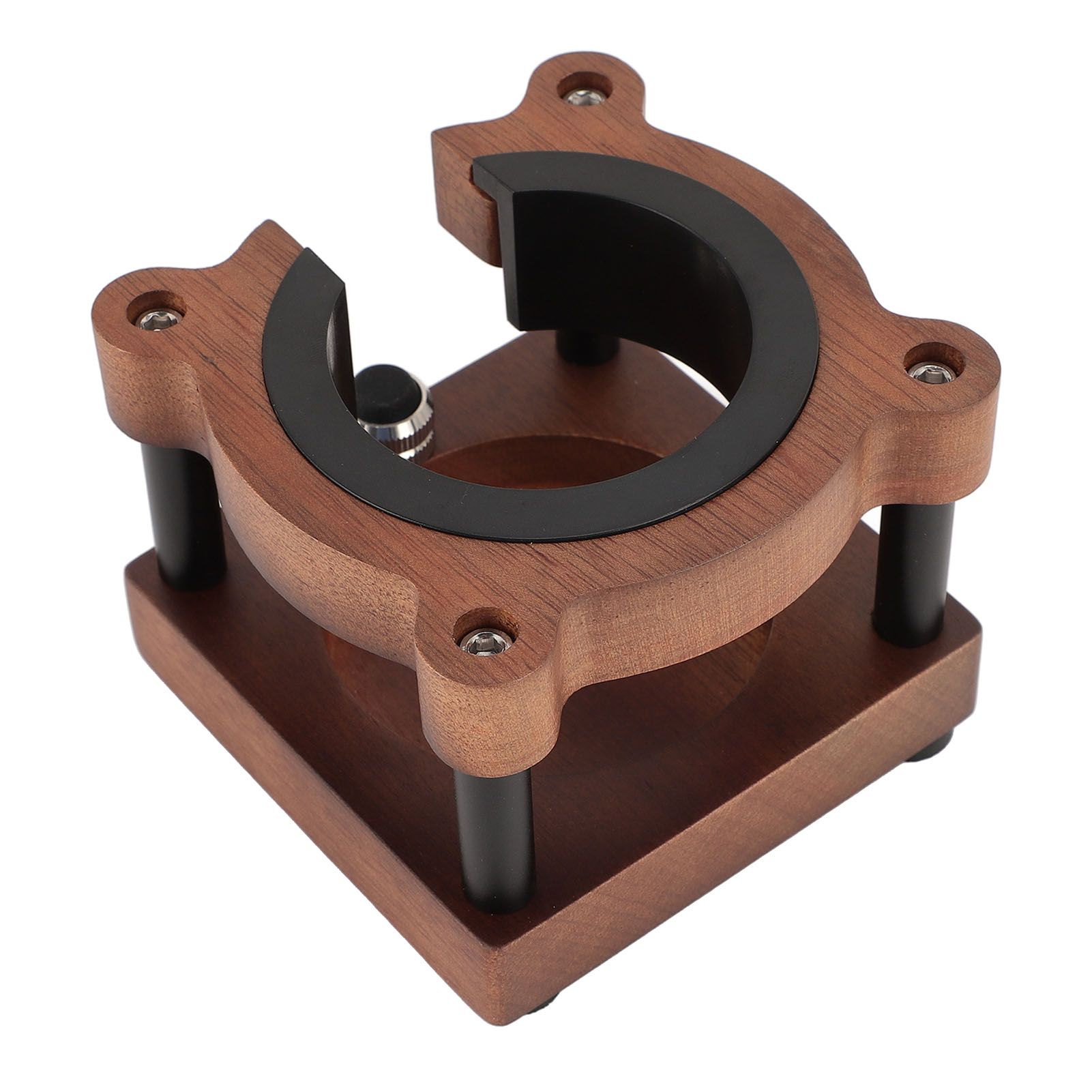 Coffee Portafilter Holder Universal Prevent Slip Bear Shaped Wooden Coffee view 9