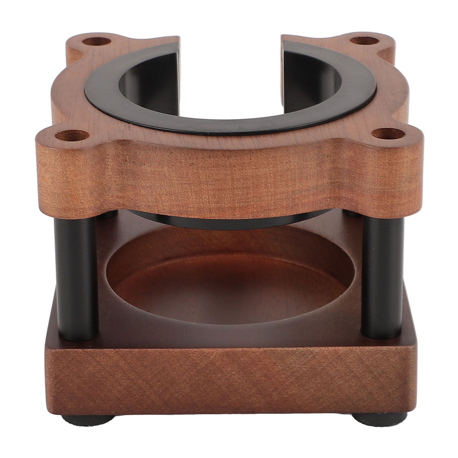 Coffee Portafilter Holder Universal Prevent Slip Bear Shaped Wooden Coffee view 12