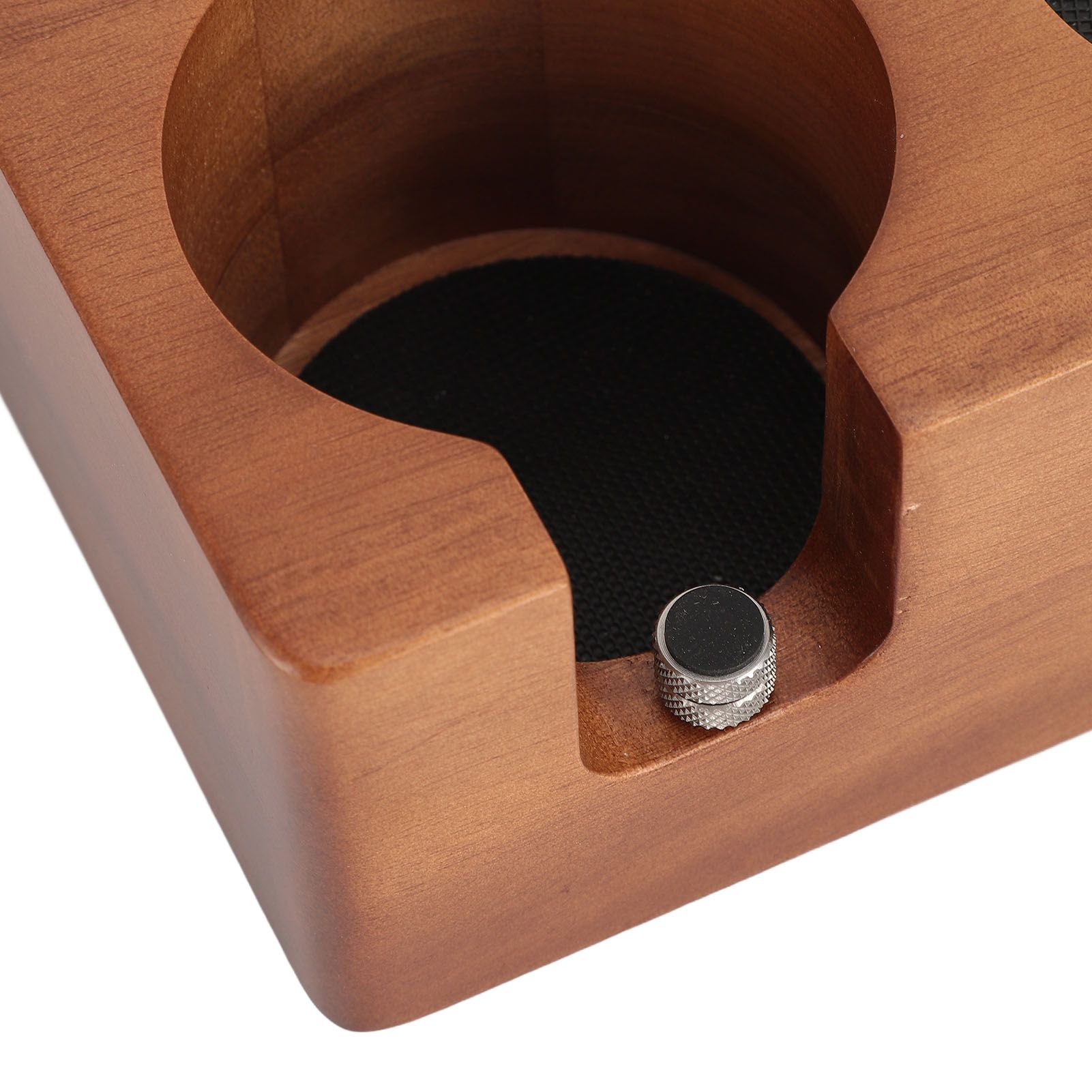 58mm Wooden Coffee Tamper Station Adjustable Multifunctional Coffee view 2