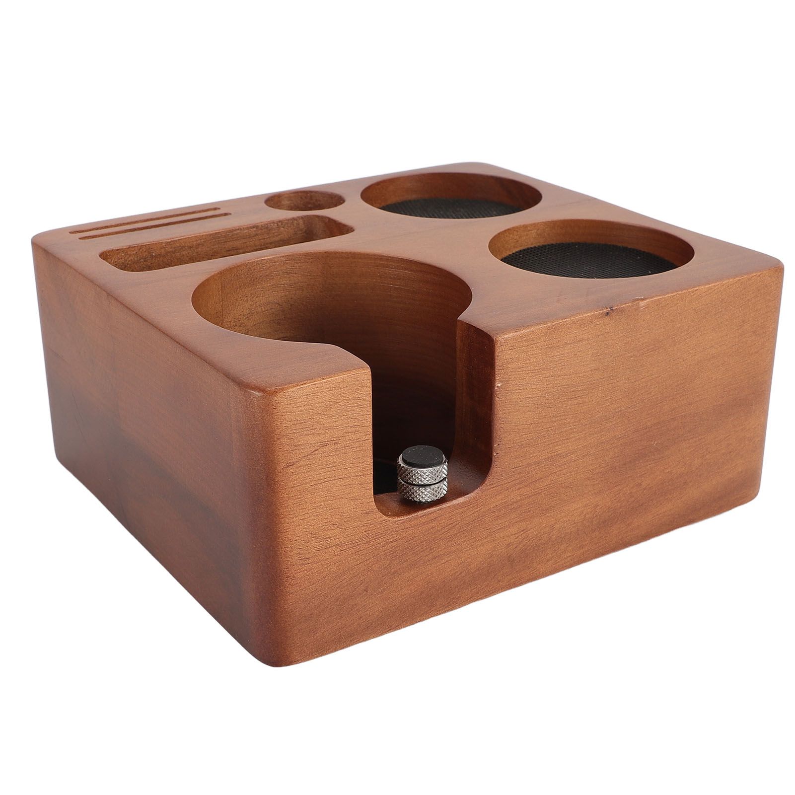 58mm Wooden Coffee Tamper Station Adjustable Multifunctional Coffee view 8