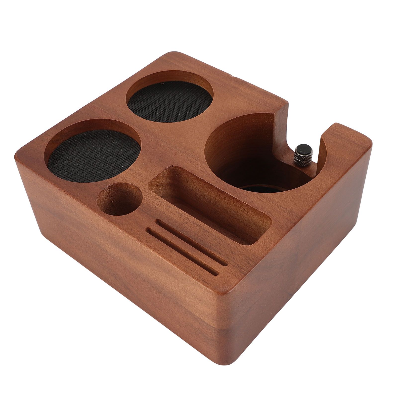 58mm Wooden Coffee Tamper Station Adjustable Multifunctional Coffee view 10