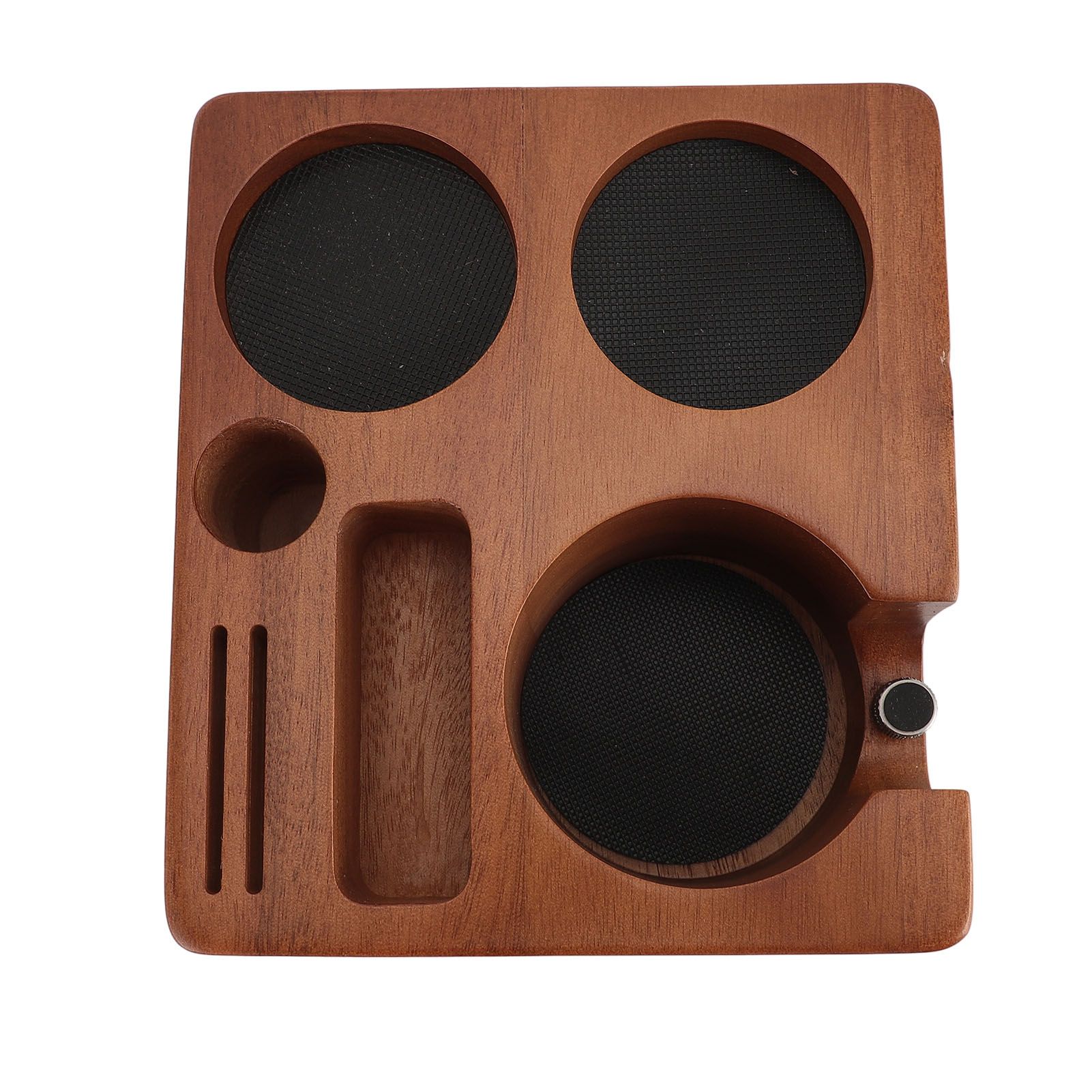 58mm Wooden Coffee Tamper Station Adjustable Multifunctional Coffee view 11