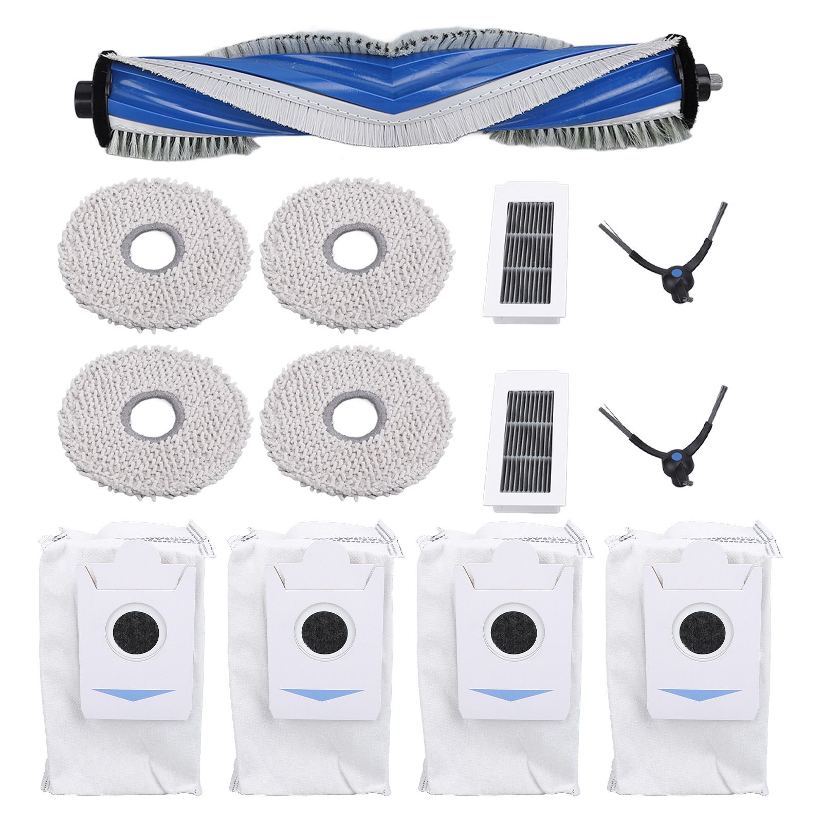 Robot Vacuum Cleaner Accessories Main Brush Side Brush Washable Filter Mop view 12