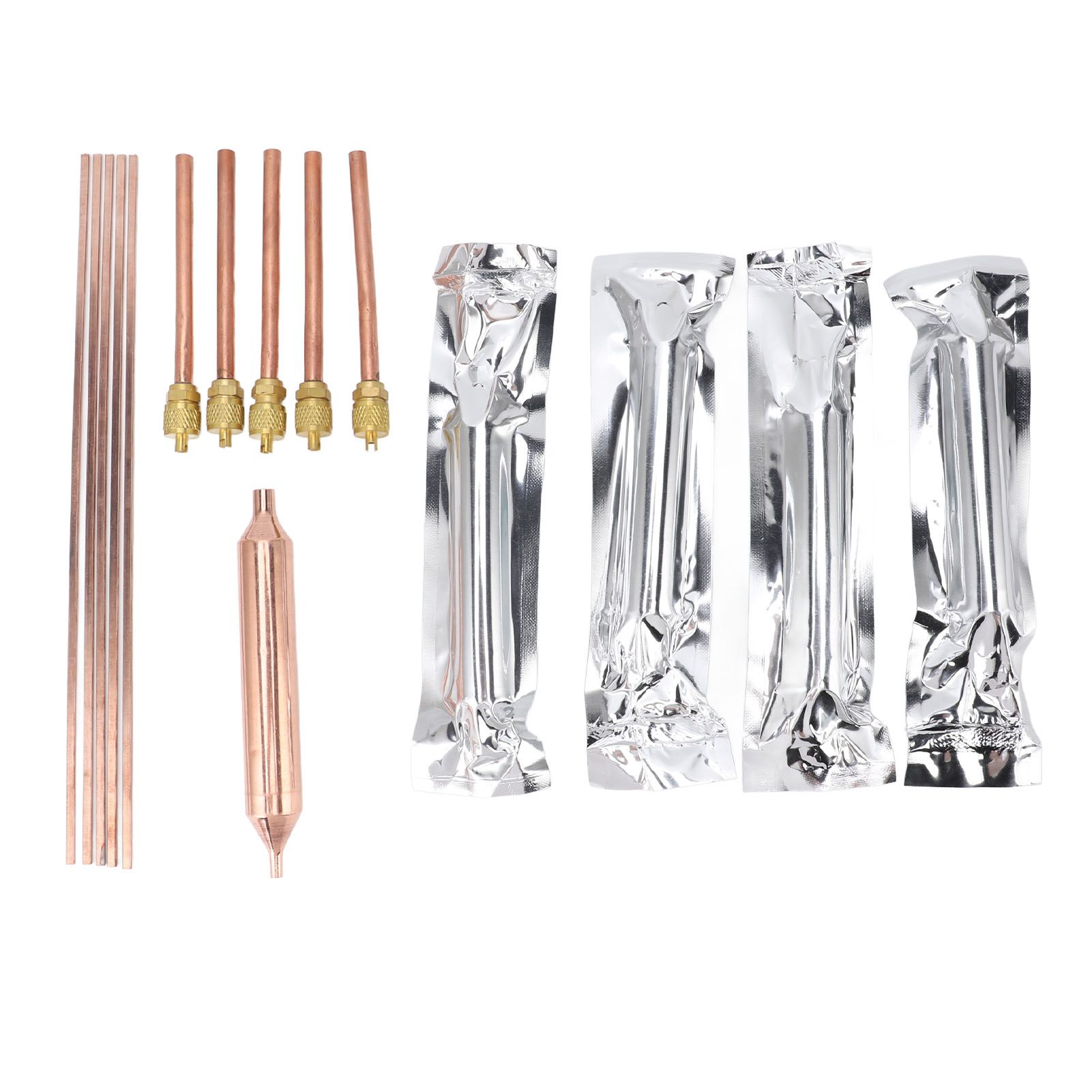 Refrigerator Filter Dryer with Access Service Valve Phosphor Copper Welding view 3