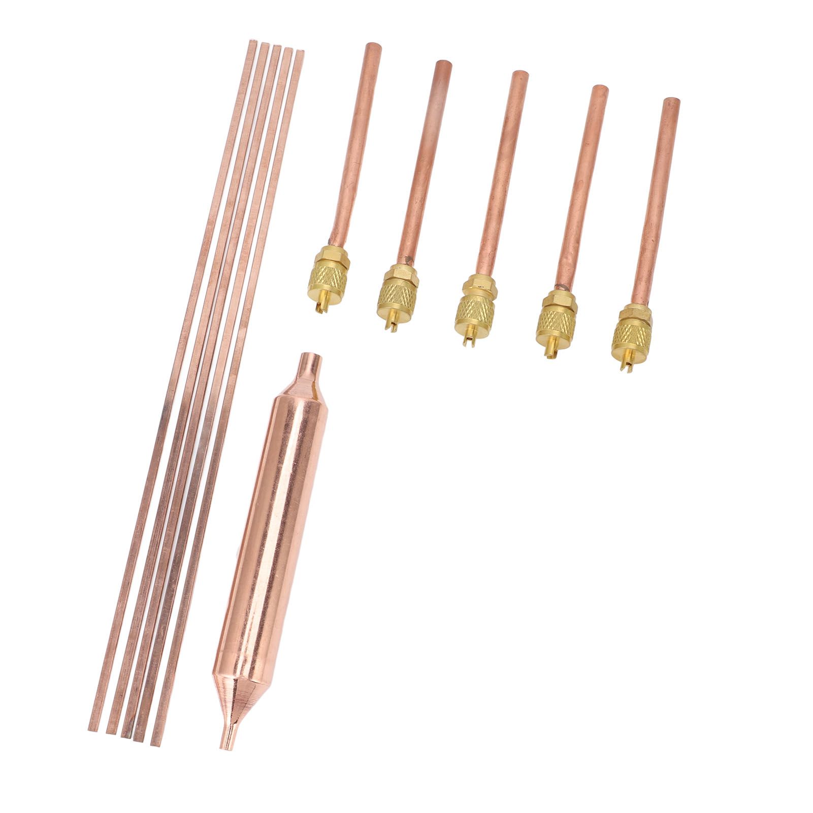 Refrigerator Filter Dryer with Access Service Valve Phosphor Copper Welding view 9